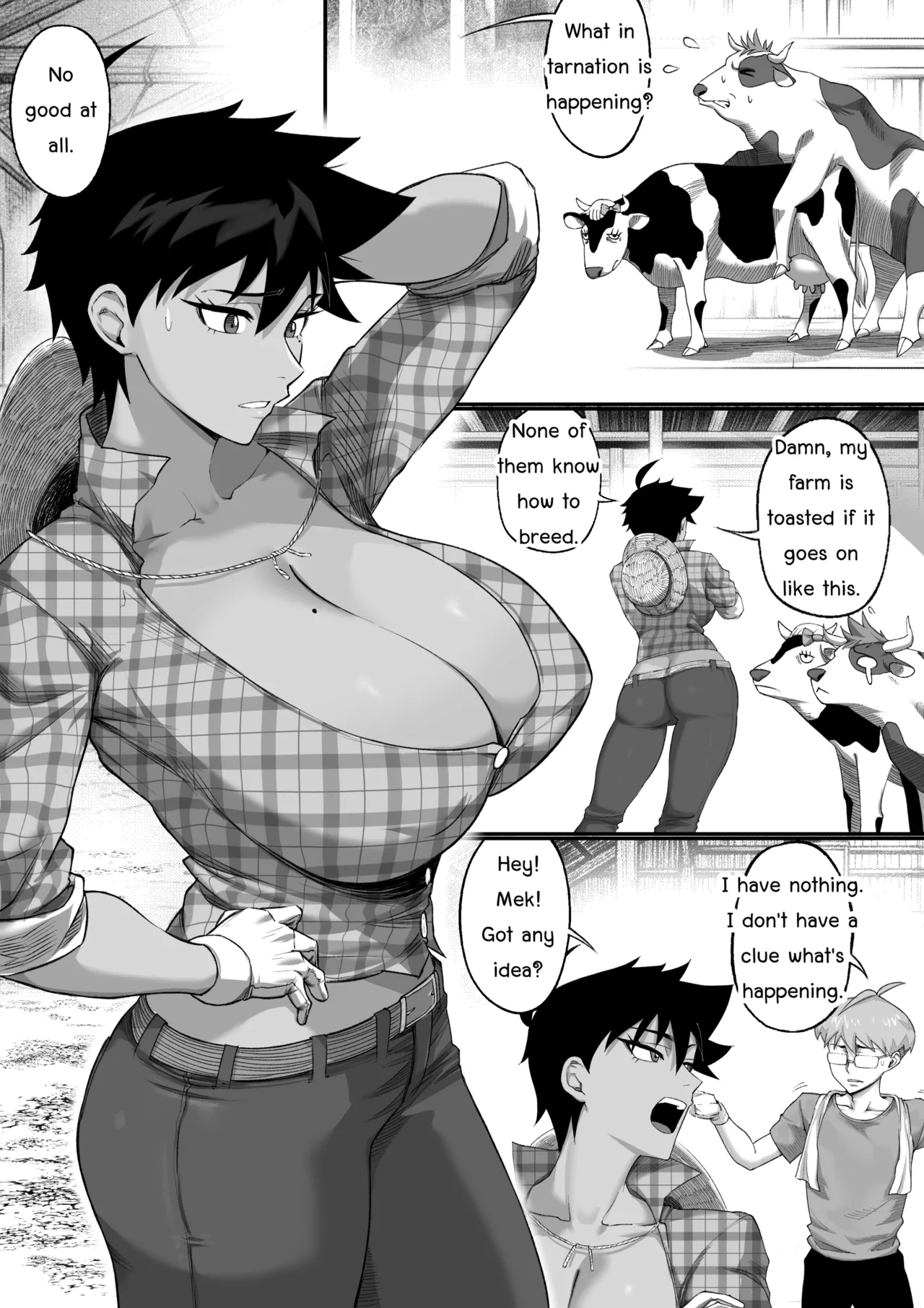 My farmer aunt is having a problem - Page 1