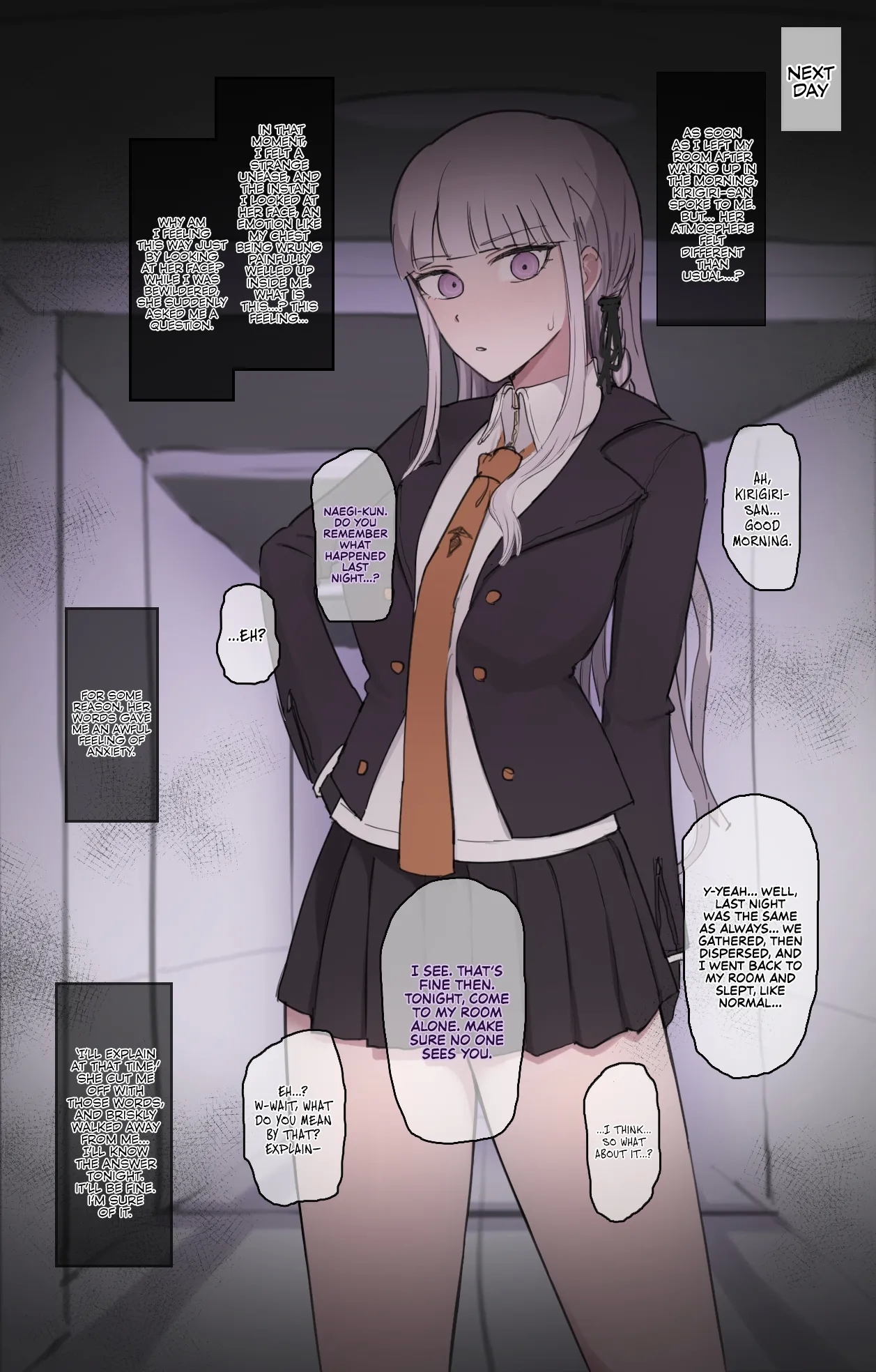 [ギガ] 霧切さん② ア〇ル舐め (ダンガンロンパ) - Hentaiaz.com - 1