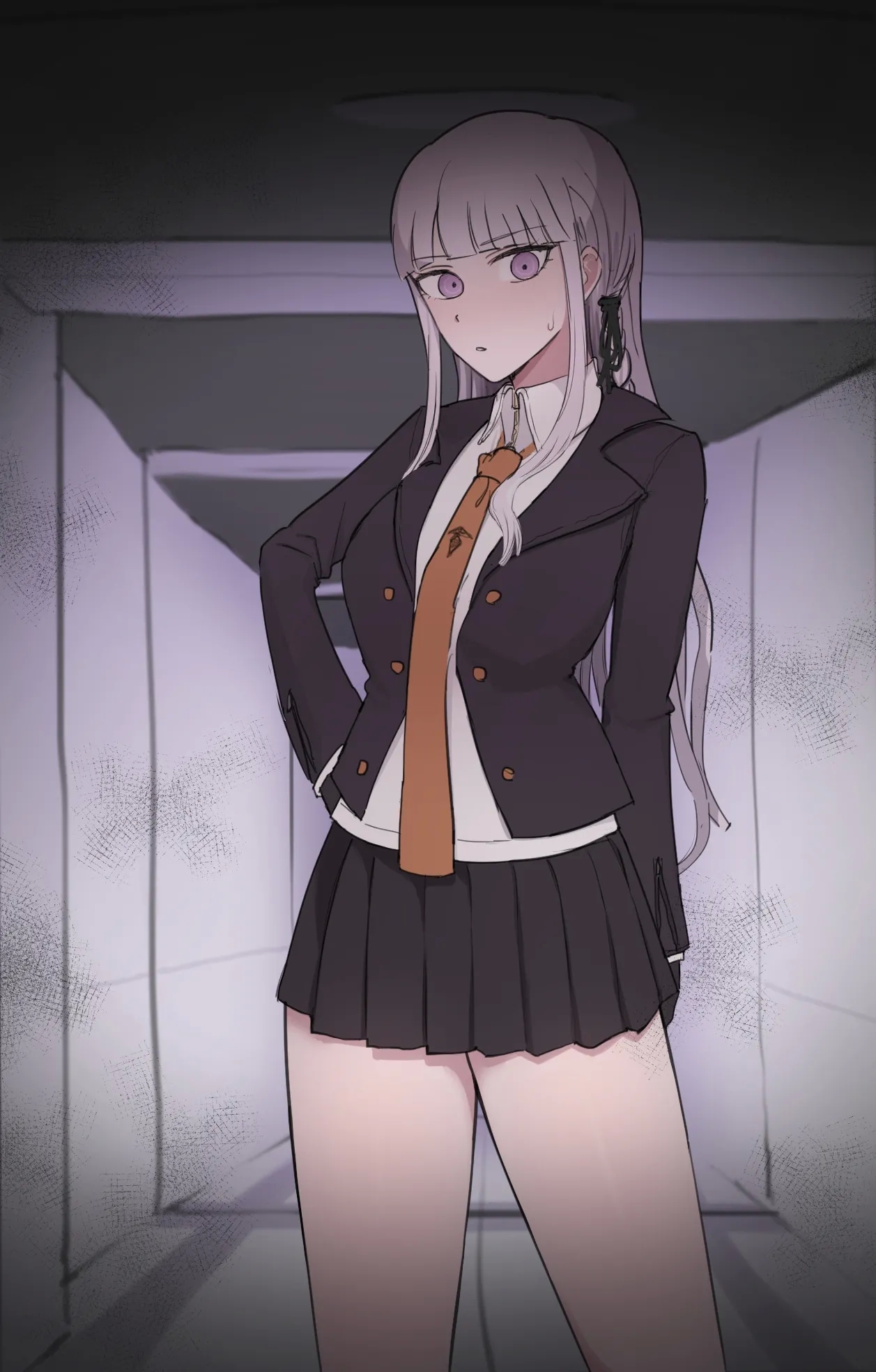 Kirigiri-san Anal licking - Page 8