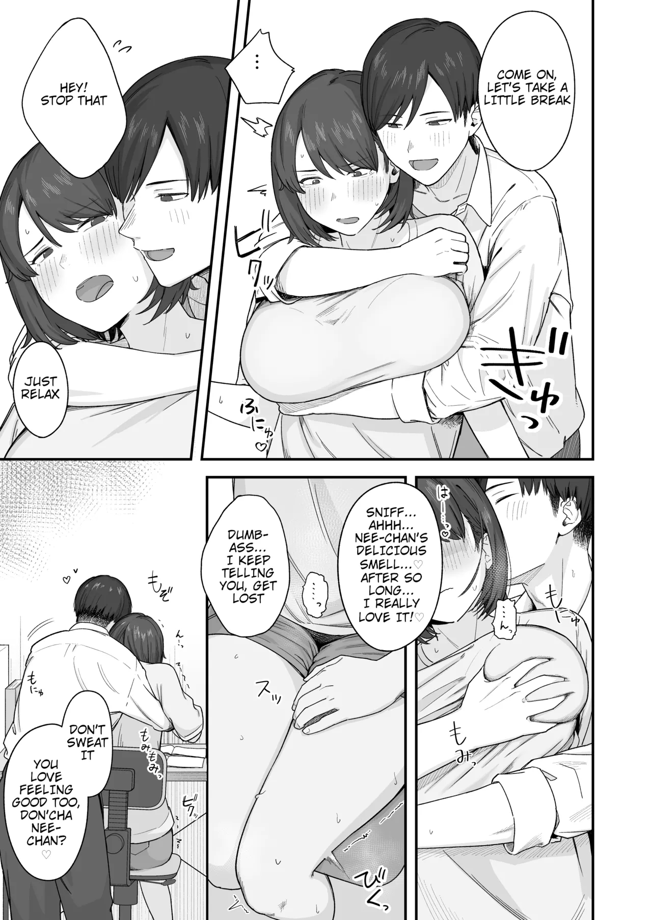 Benkyou ni Shuuchuu Shitai Muttsuri na Ane wa, Karada no Aishou Bacchiri na Otouto no Sasoi o Kotowarenai | The Reluctant Sister Who Wants to Focus On Study Can't Resist Temptation From the Brother She Shares Perfect Body Compatibility With - Page 7
