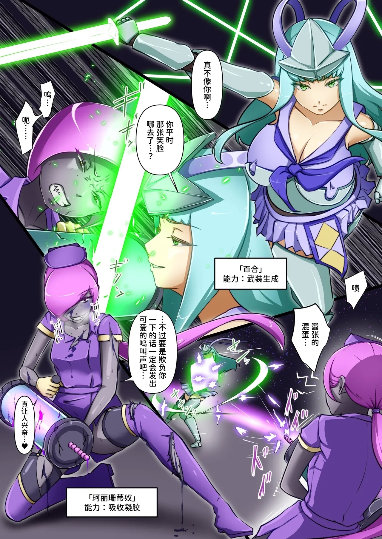 ウチの子がえっちな敵と戦って敗北する話  ～総力戦編～（中文版） - Page 6