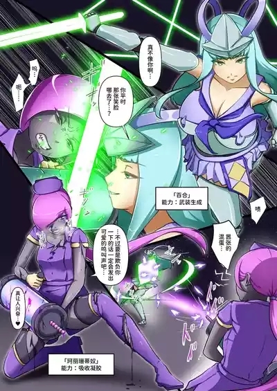 ウチの子がえっちな敵と戦って敗北する話  ～総力戦編～（中文版） 6