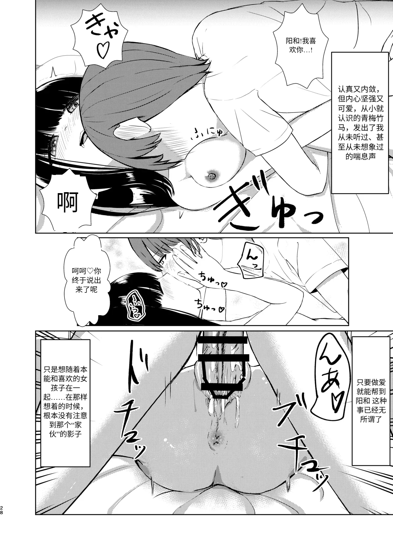 Hitotsu ni Naru II Nottorareta Osananajimi no Shoujo toni Tokeru - Page 27