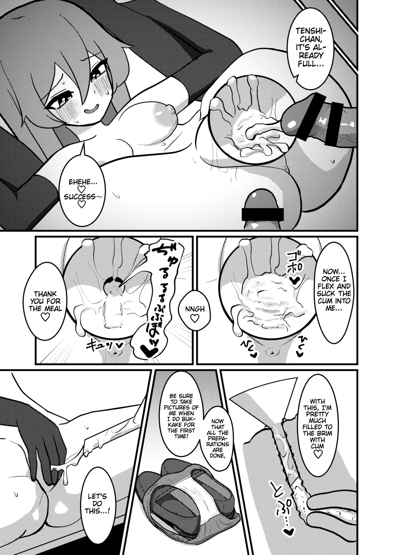 Tenshichan Really Loves Semen Play - Page 24