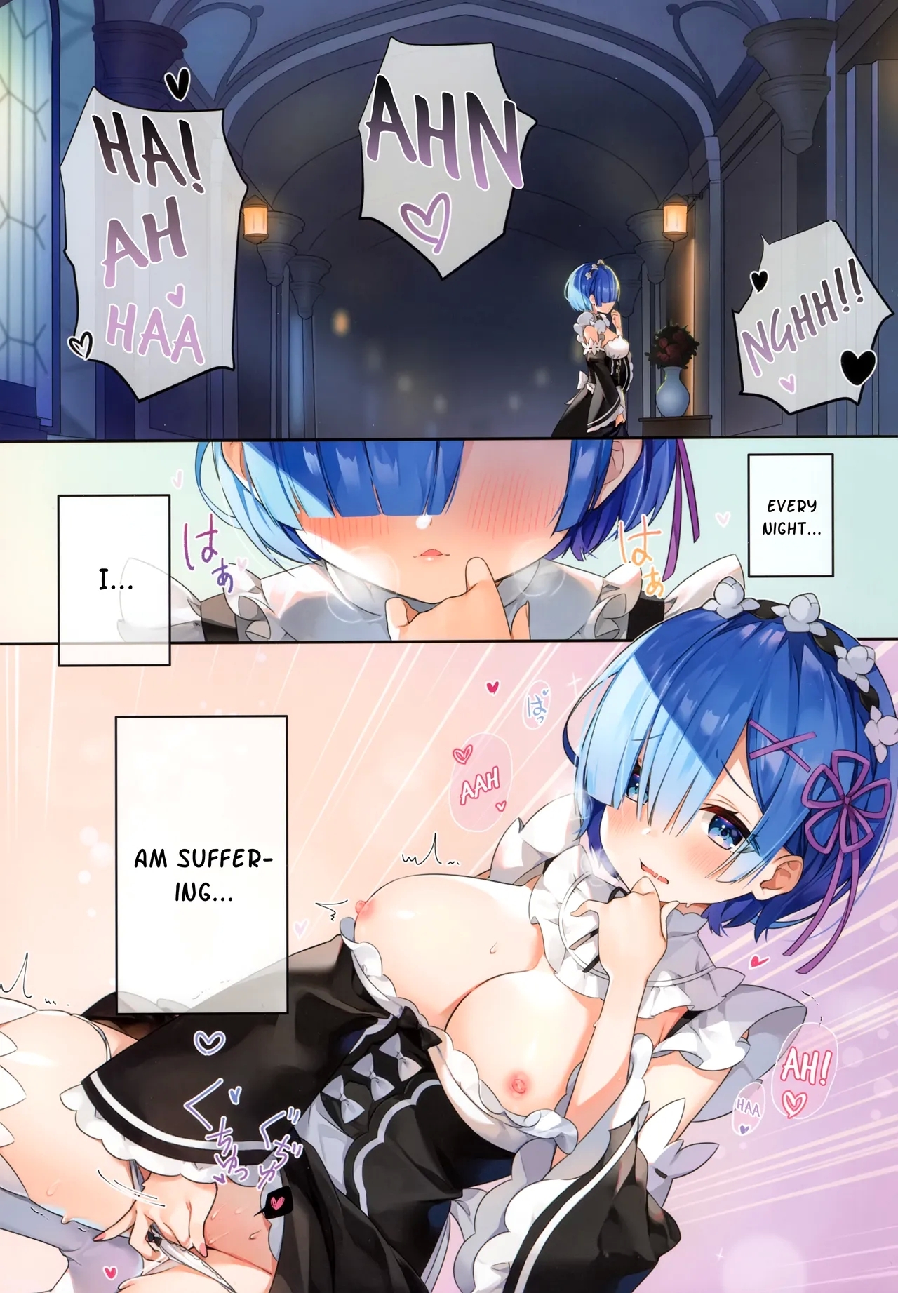 Rem wa Kyou Zettai Yaritai! | Rem definitely wants to do it today! - Page 2