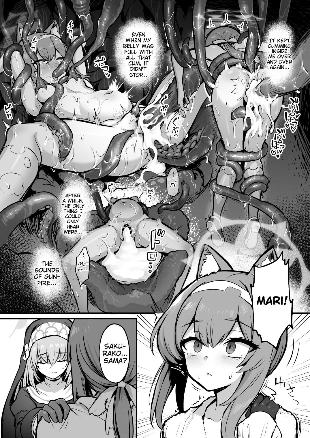 Mari Shokushu Ochi II | Mari's Fall to Tentacles II - Page 29