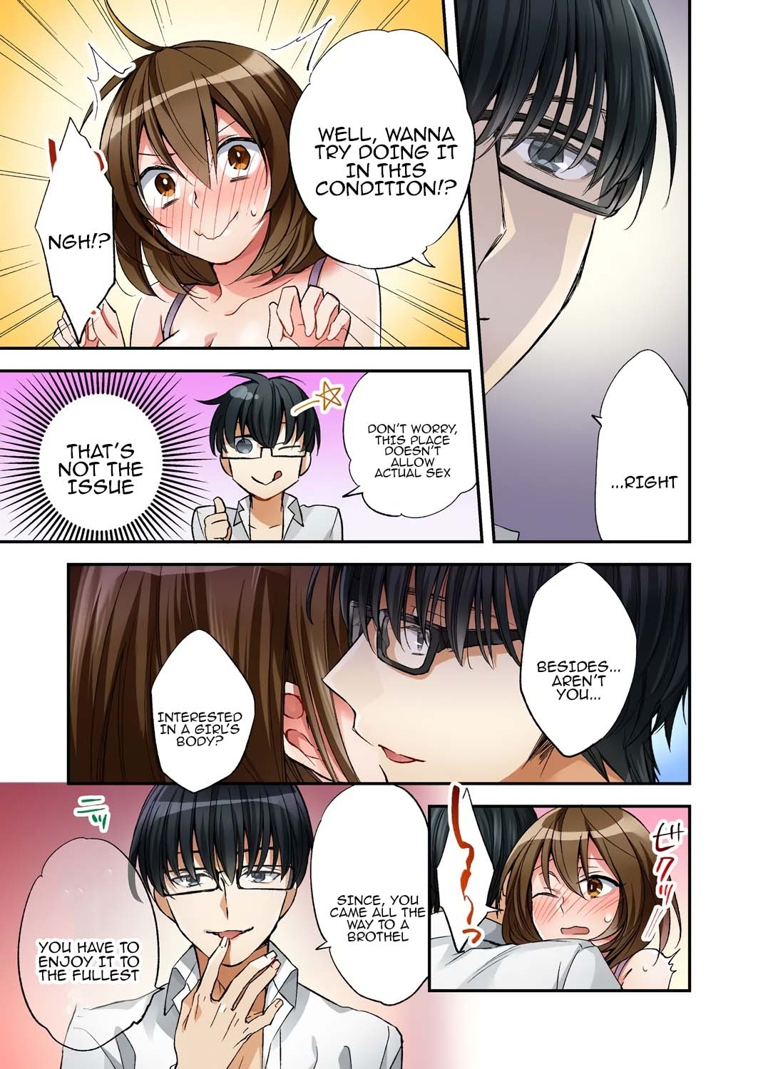 Fuuzokujou to Boku no Karada ga Irekawatta node Sex Shite mita 1 | My body was swapped with a prostitute's, so I tried having sex 1 - Page 13
