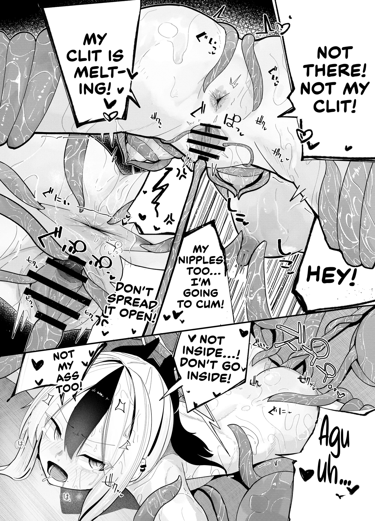 Pankeeki NI Maketa Onikata Kayoko GA Shokushuukan No Matsu Doro Doro Battaa NI Naru Hon | Sticky Kayoko, a Story Where Pan-Chan Rapes and Turns Her Into a Buttery Mess! - Page 9