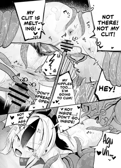 Pankeeki NI Maketa Onikata Kayoko GA Shokushuukan No Matsu Doro Doro Battaa NI Naru Hon | Sticky Kayoko, a Story Where Pan-Chan Rapes and Turns Her Into a Buttery Mess! 9