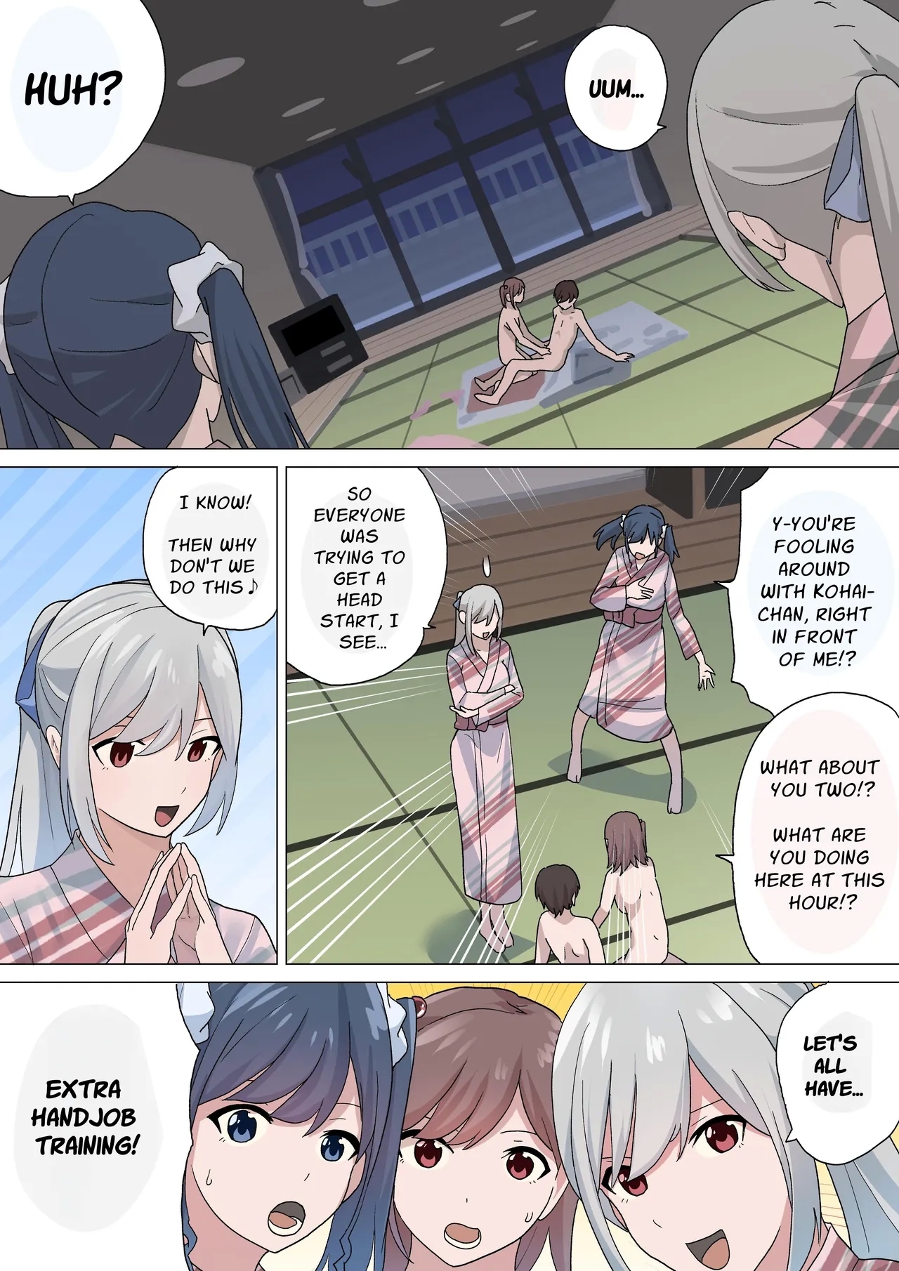 Dekokibu Kyouka Gasshuku | Handjob Club Training Camp - Page 21