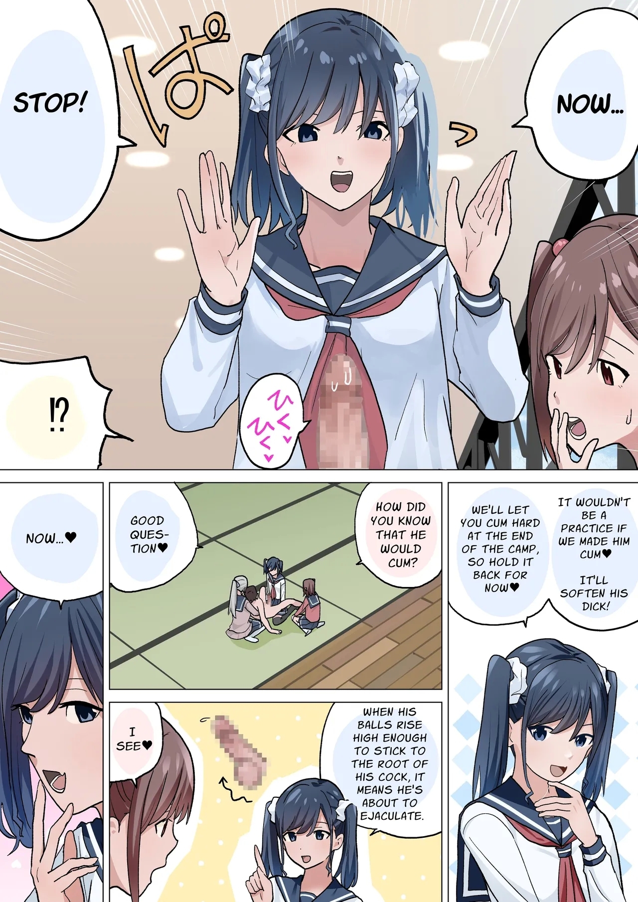Dekokibu Kyouka Gasshuku | Handjob Club Training Camp - Page 6