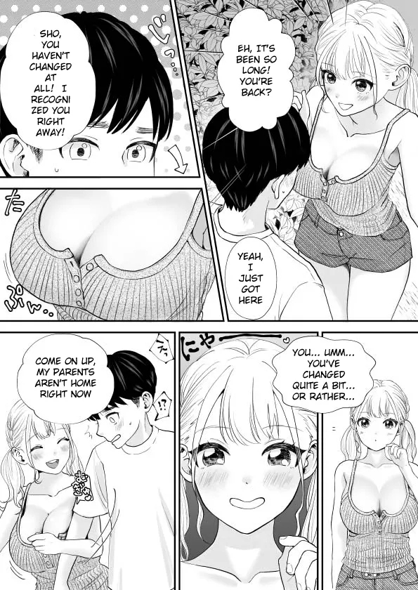 Debu de Gasatsu datta Osananajimi ga Kyonyuu Yariman ni Seichou Shiteita - Page 5
