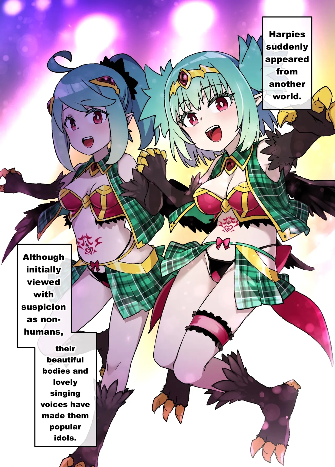 Harpy Musume no Sennou Shokushu Kan Live | Harpy Idol's Tentacle Brainwashing Show 2