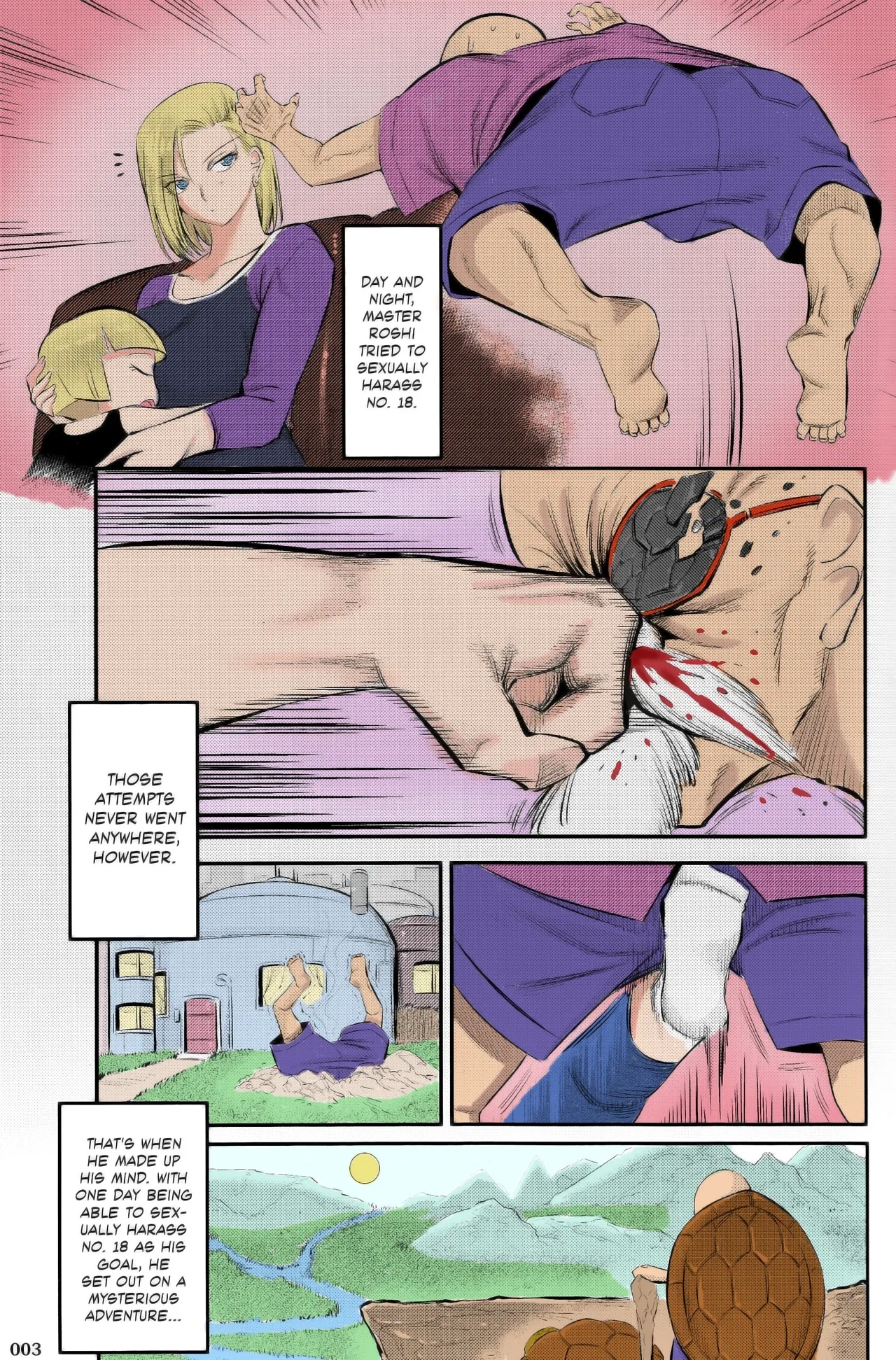 (C92) [絵援隊 (酒呑童子)] 18号に毎日無理やりザーメン搾り取られる本 (ドラゴンボールZ) [英訳] [無修正] - Hentaiaz.com - 2