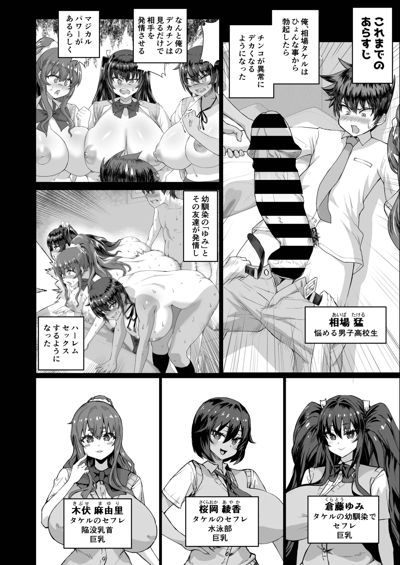 Dekachin ni Nattara Kyonyuu Osananajimi to Sono Kyonyuu Tomodachi-tachi ga Hatsujou shite Harem ni Natta!! 5 Gyaru to wakuwaku Hayashi kan gakkou - Page 7