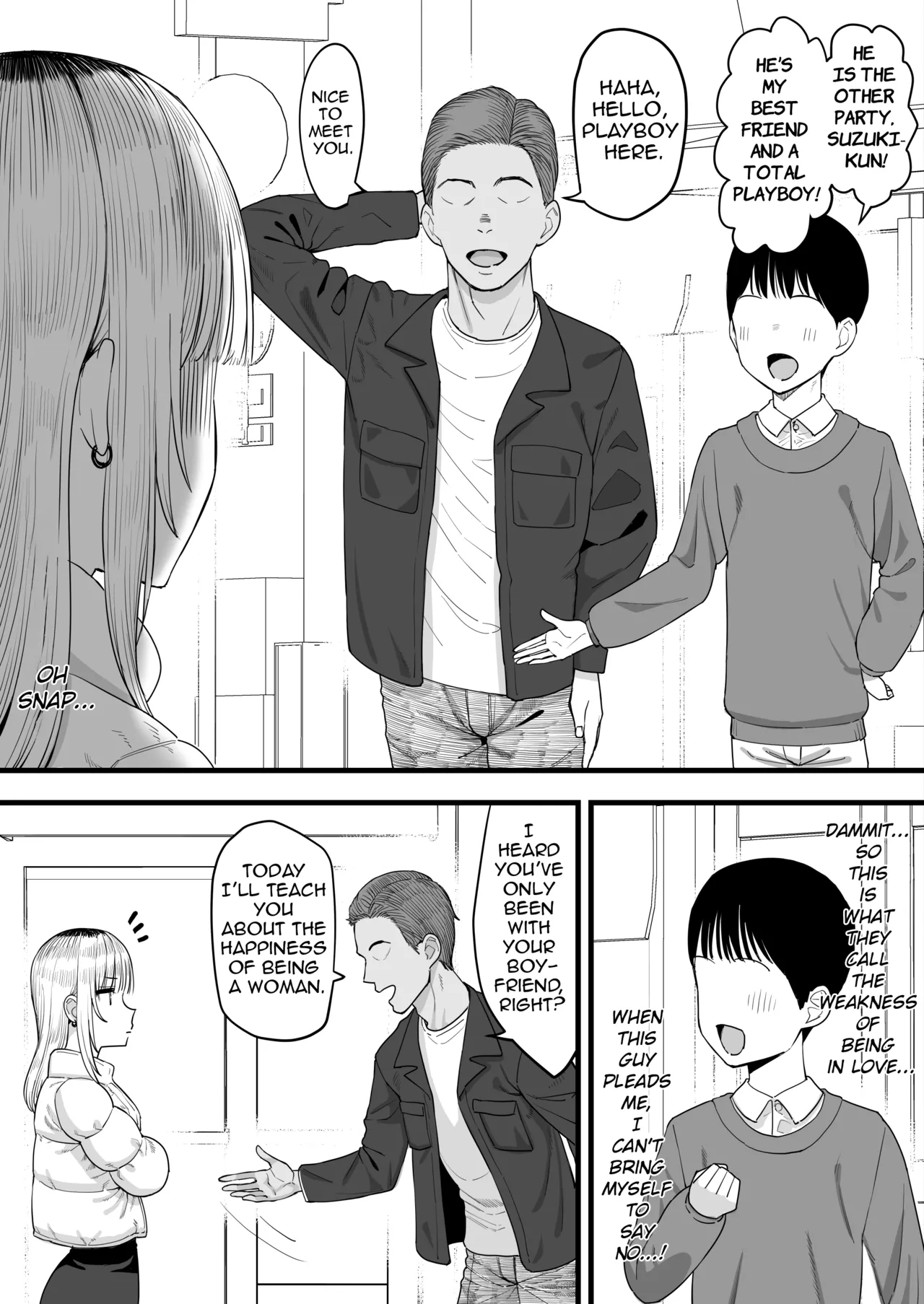 Netorase, My Strong Girlfriend Falls For A Womanizer 3