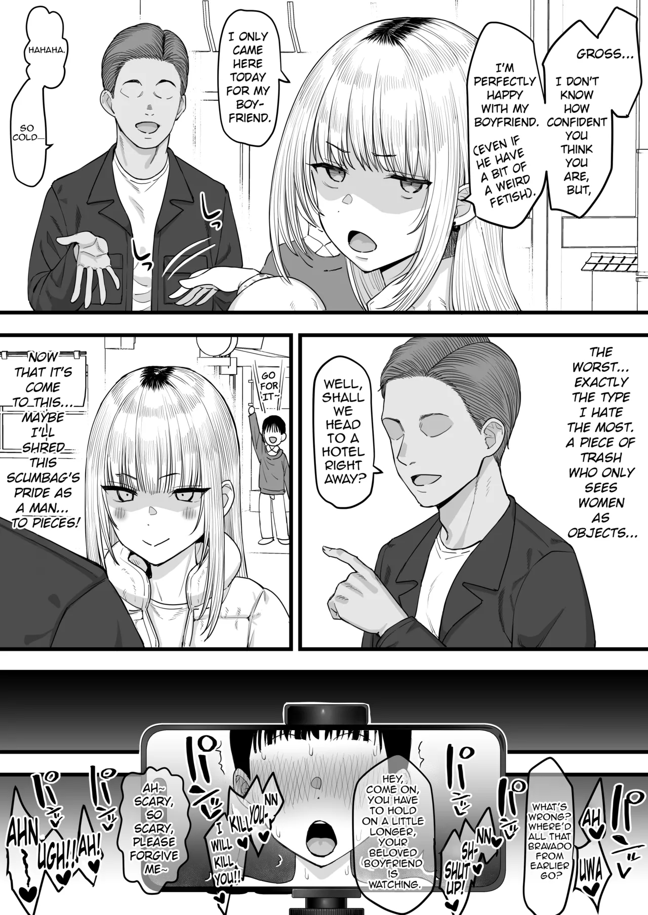 Netorase, My Strong Girlfriend Falls For A Womanizer 4