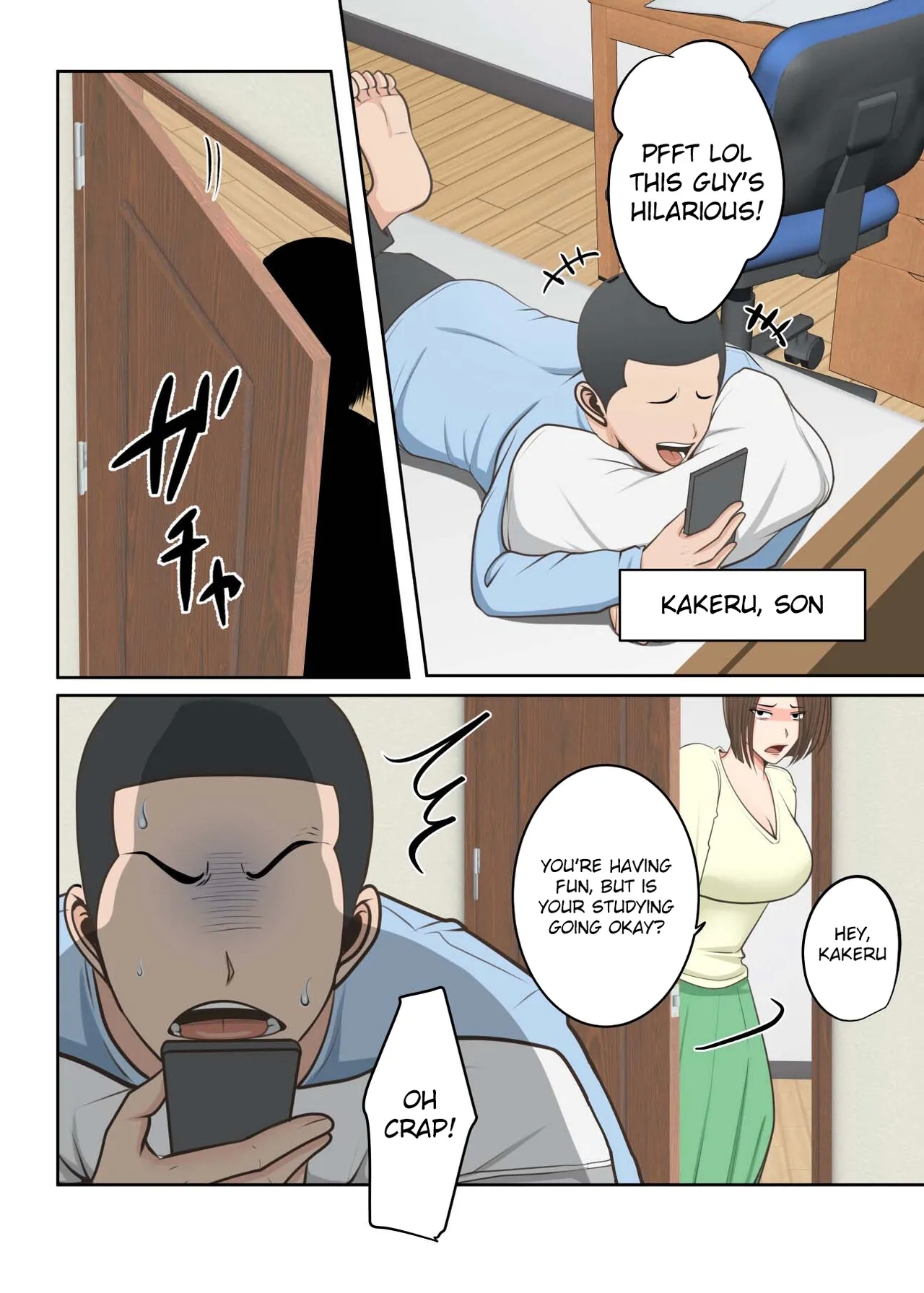 Oni no Kyouiku Mama ga Musuko to Amaama SEX Suru made - Page 2