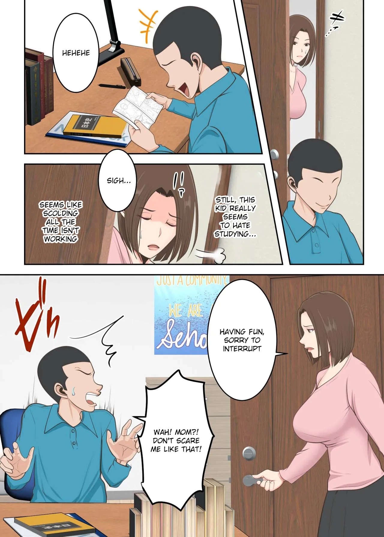 Oni no Kyouiku Mama ga Musuko to Amaama SEX Suru made - Page 7