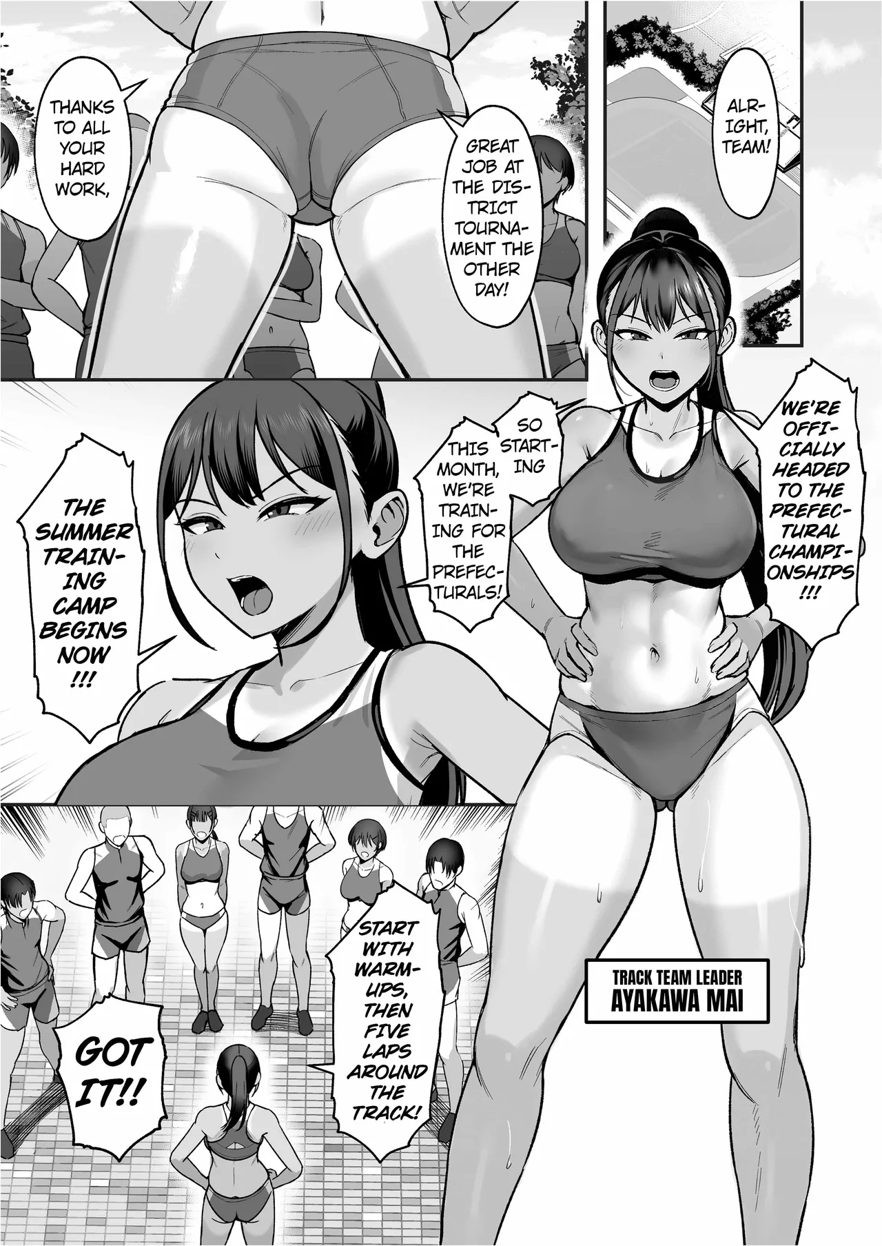 Rikujoubu Buchou, Yankee-tachi ni Otosareru 2 | Track and Field Club Leader Surrenders to a Bunch of Delinquents 2 - Page 3