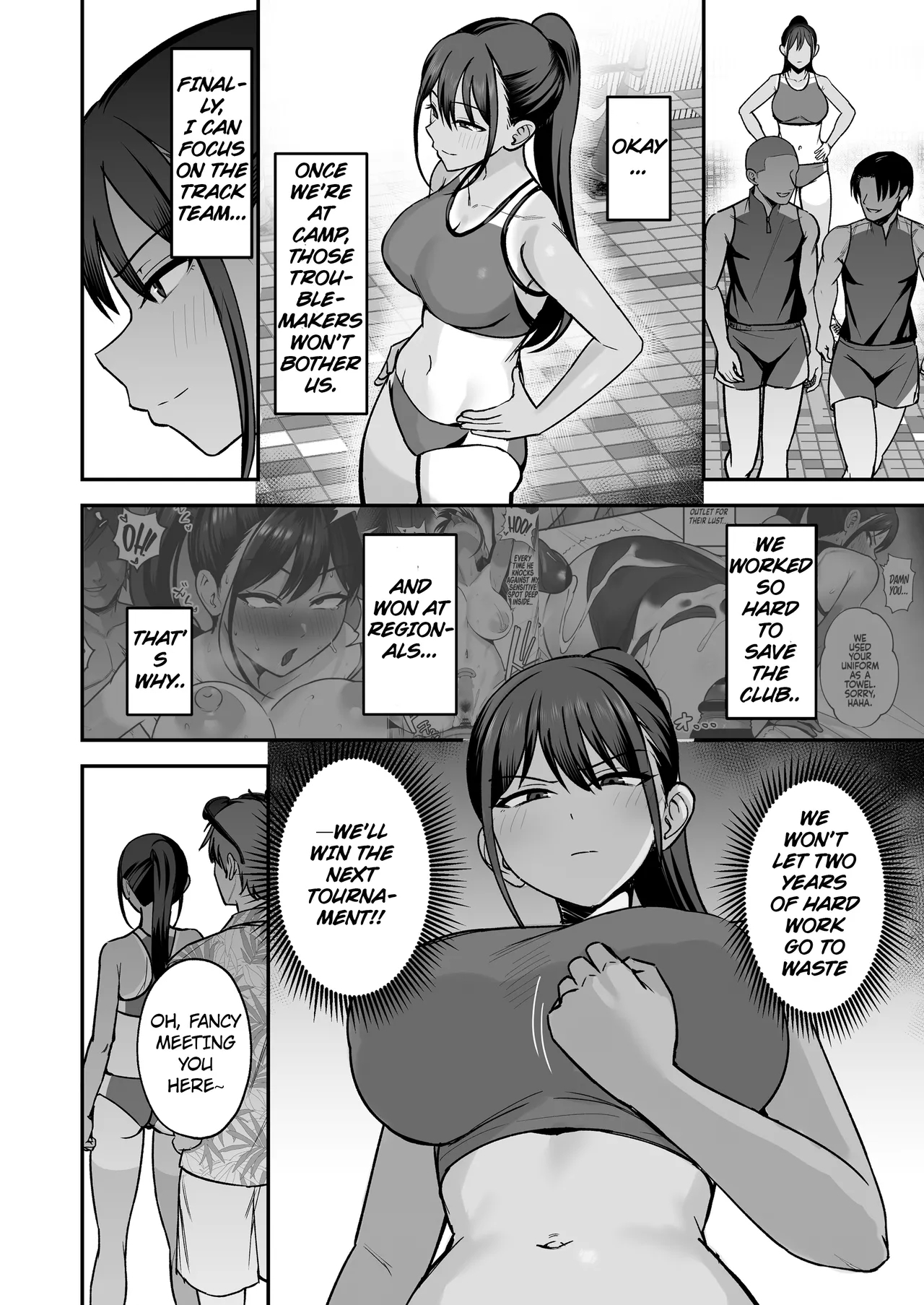 Rikujoubu Buchou, Yankee-tachi ni Otosareru 2 | Track and Field Club Leader Surrenders to a Bunch of Delinquents 2 - Page 4