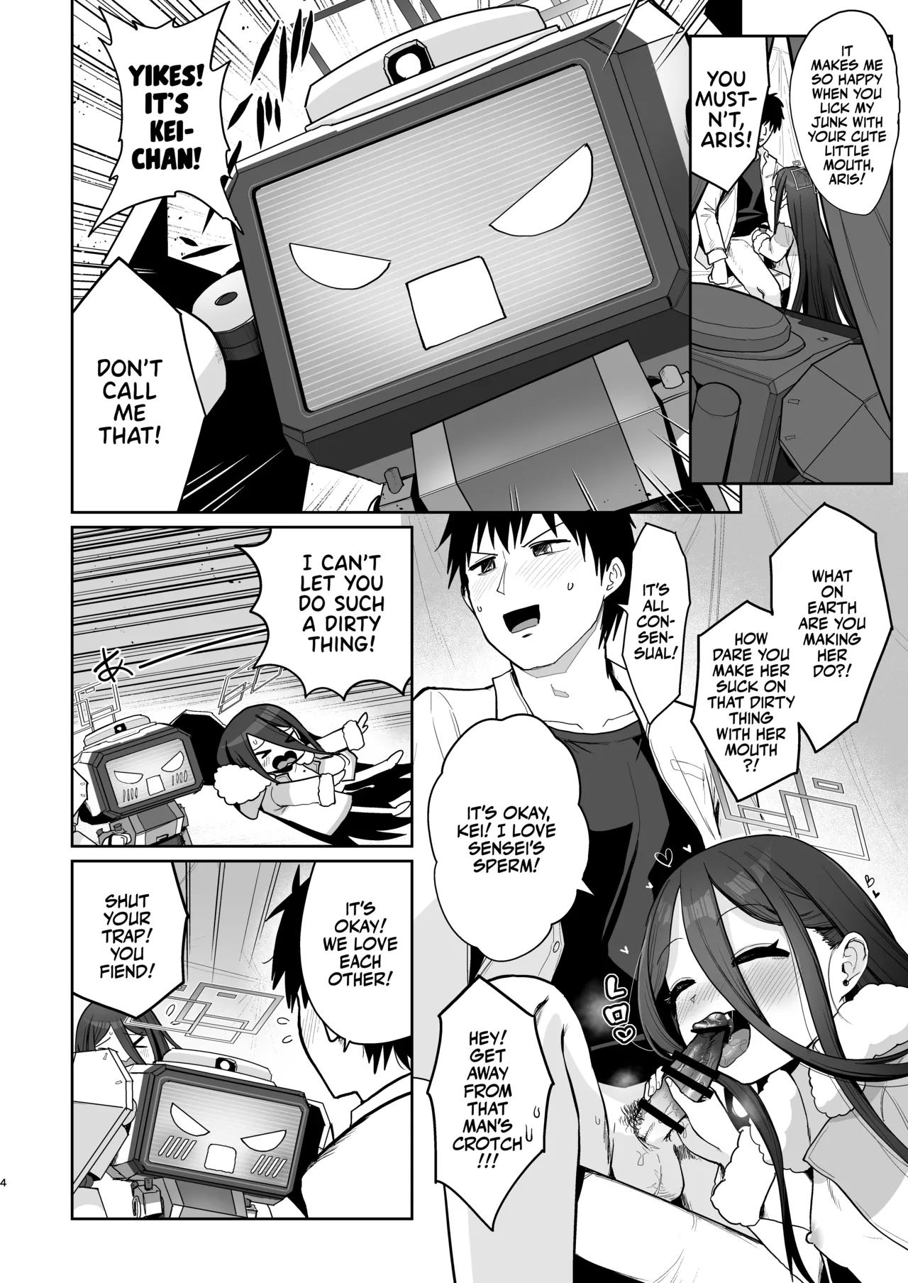 [お解りいただけただろうか (海山そぜ)] アリスとケイと心ゆくまで (ブルーアーカイブ) [英訳] [DL版] - Hentaiaz.com - 3