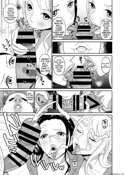 Saimin Onaho Pirates ~ Saimin o Kake Rareta Onna Kaizoku Futari o Hirottanode Onaho ni Shite mita 9