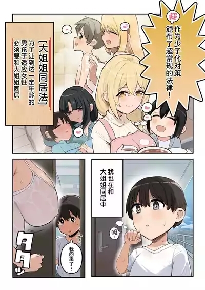 Onee-san Douseihou ga Dekichatta Sekai 3
