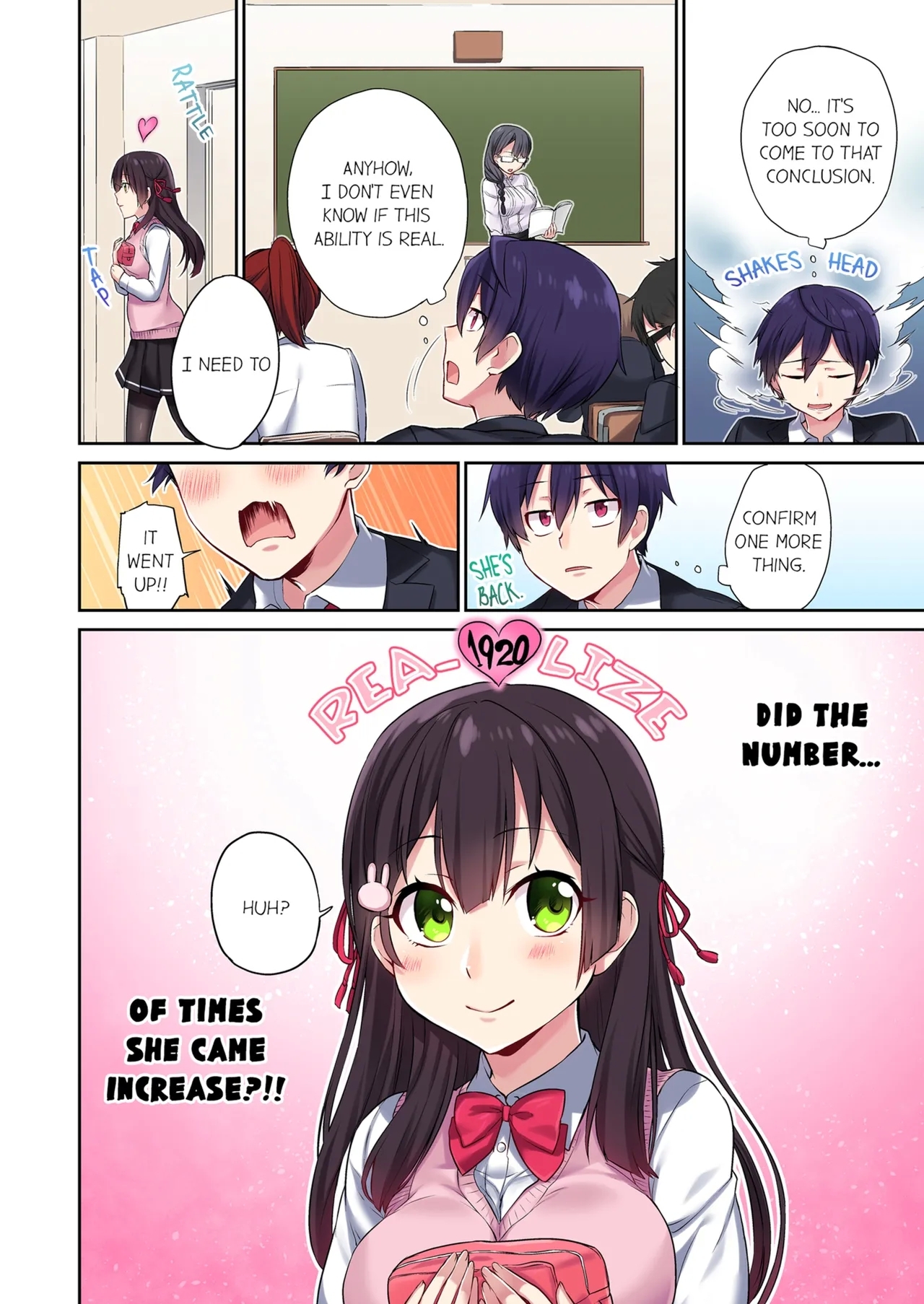Committee Chairman, Didn't You Just Masturbate In the Bathroom? I Can See the Number of Times People Orgasm Vol. 1 - Page 10