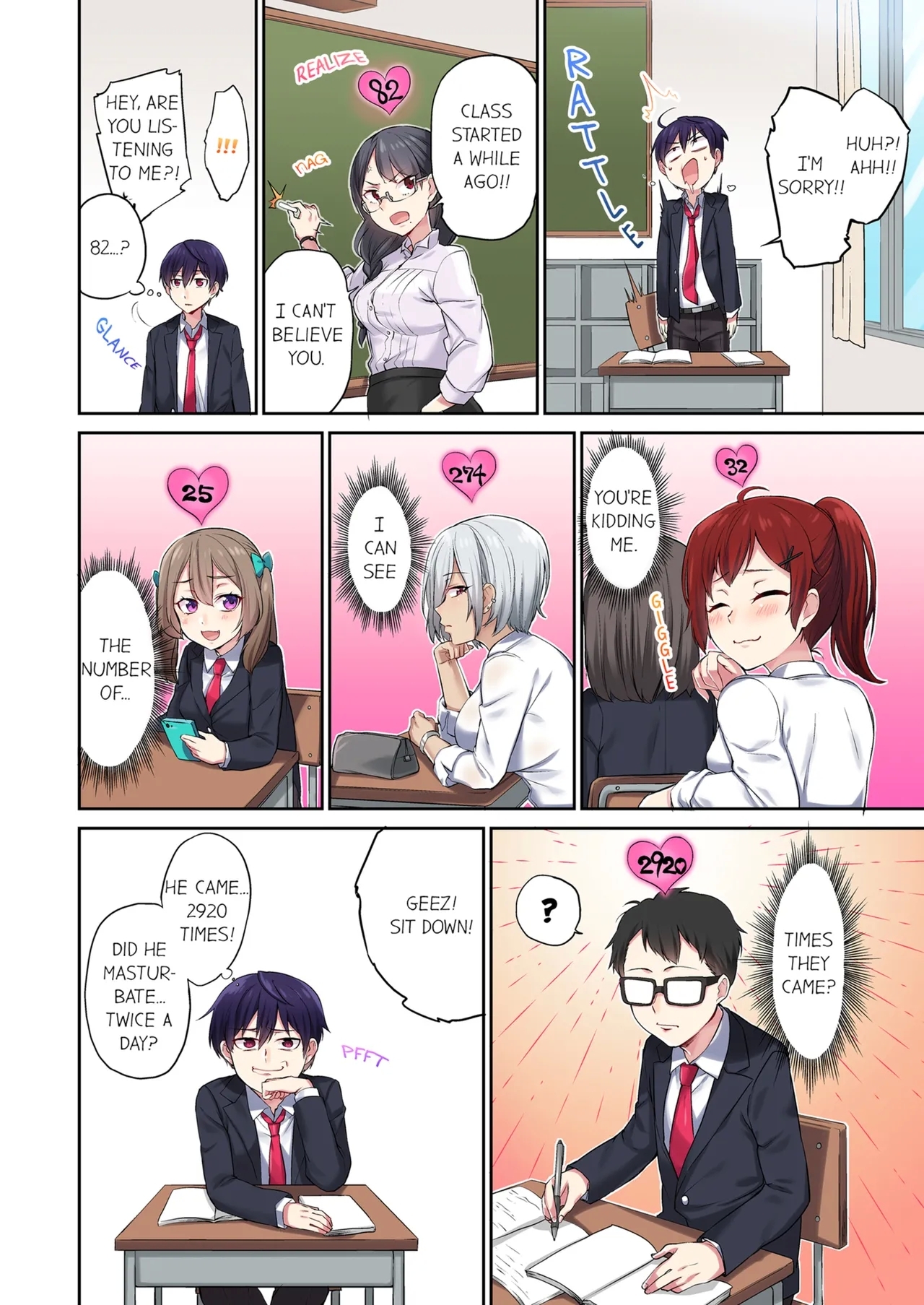 Committee Chairman, Didn't You Just Masturbate In the Bathroom? I Can See the Number of Times People Orgasm Vol. 1 - Page 6