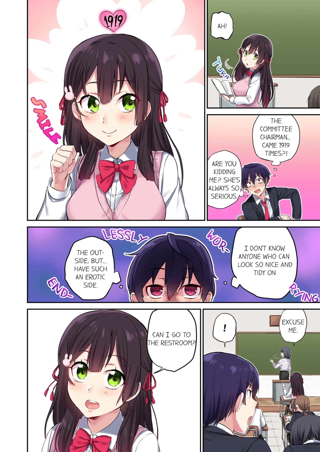 Committee Chairman, Didn't You Just Masturbate In the Bathroom? I Can See the Number of Times People Orgasm Vol. 1 - Page 8