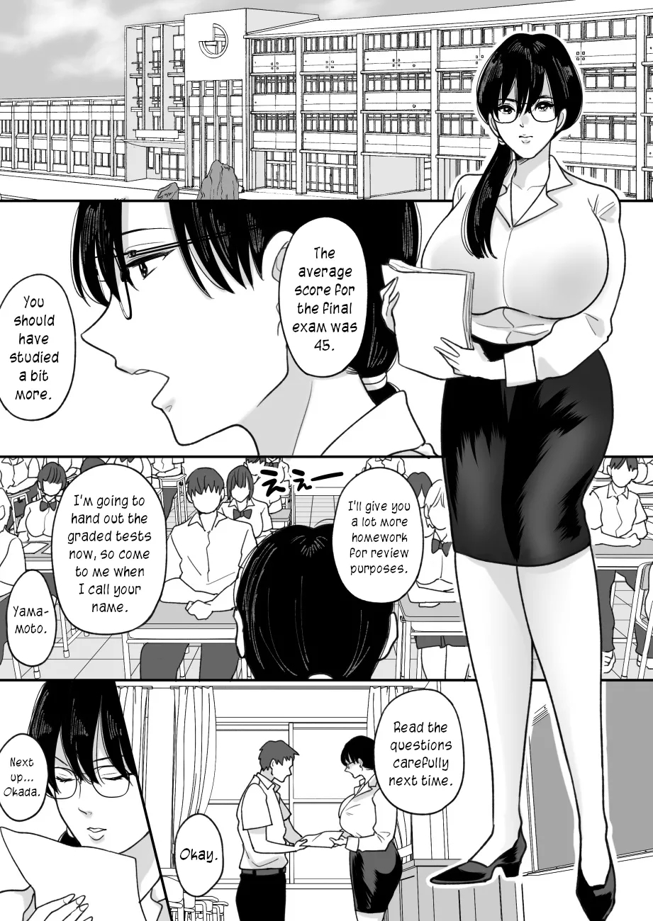 Suugaku Kyoushi no Kaa-san ga Taiiku Kyoushi ni Netorareru | My mother, the math professor, being stolen away by my gym professor - Page 4
