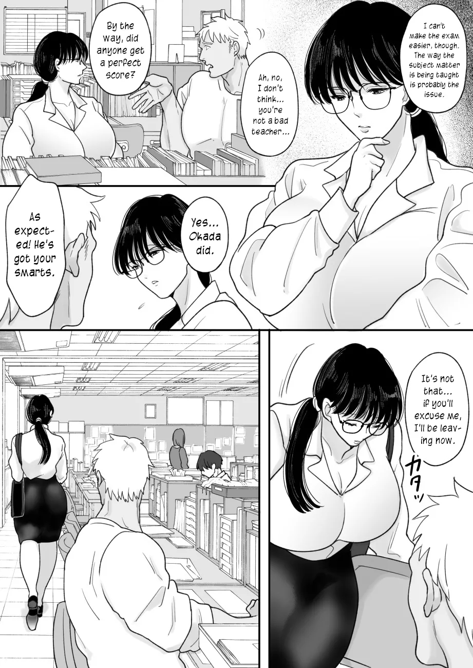 Suugaku Kyoushi no Kaa-san ga Taiiku Kyoushi ni Netorareru | My mother, the math professor, being stolen away by my gym professor - Page 8