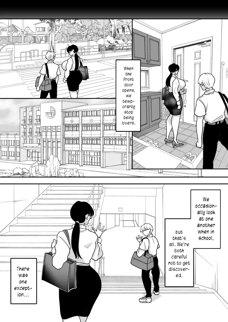 Suugaku Kyoushi no Kaa-san ga Taiiku Kyoushi ni Netorareru | My mother, the math professor, being stolen away by my gym professor, part 2 - Page 6
