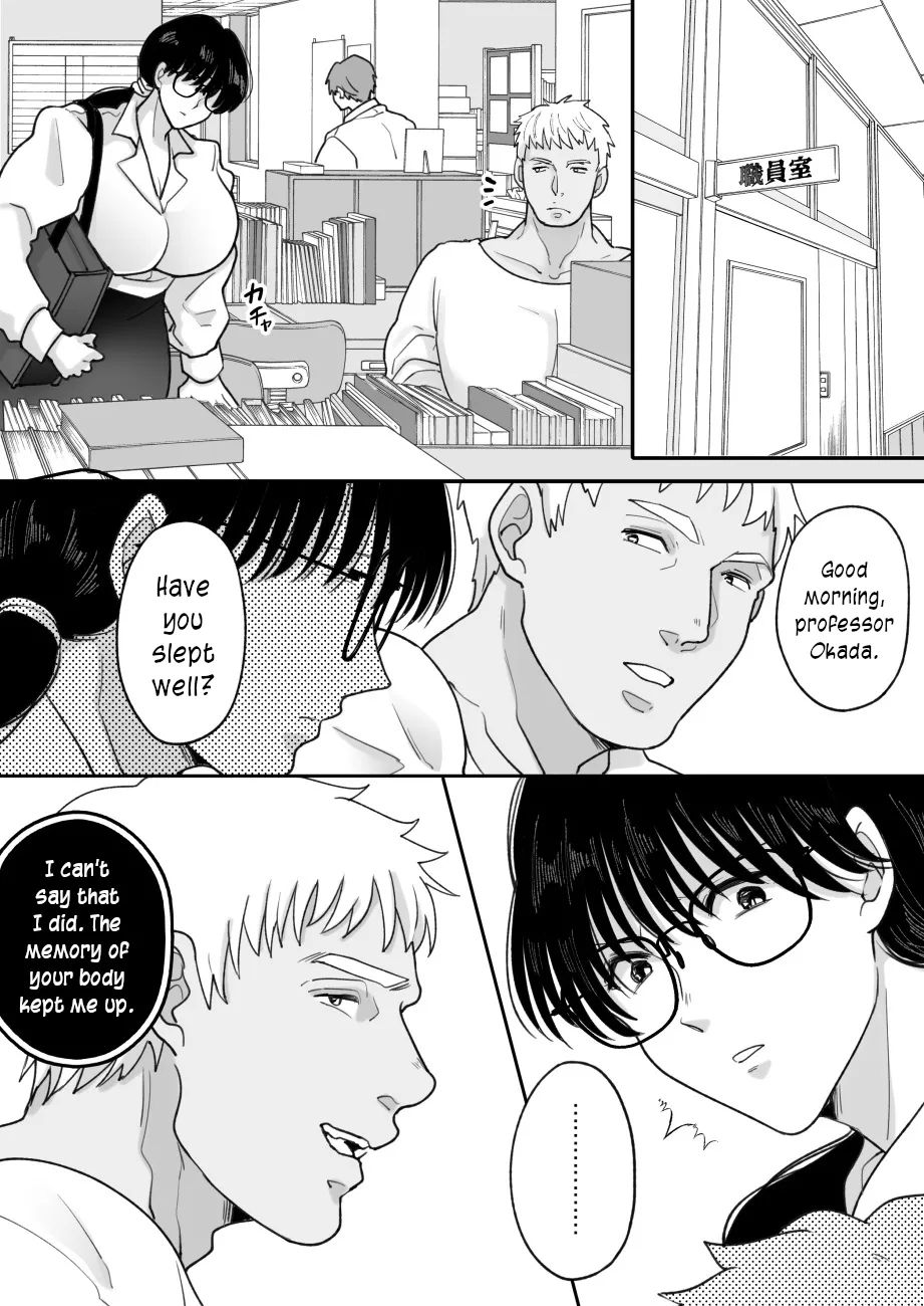 Suugaku Kyoushi no Kaa-san ga Taiiku Kyoushi ni Netorareru | My mother, the math professor, being stolen away by my gym professor, part 2 - Page 7