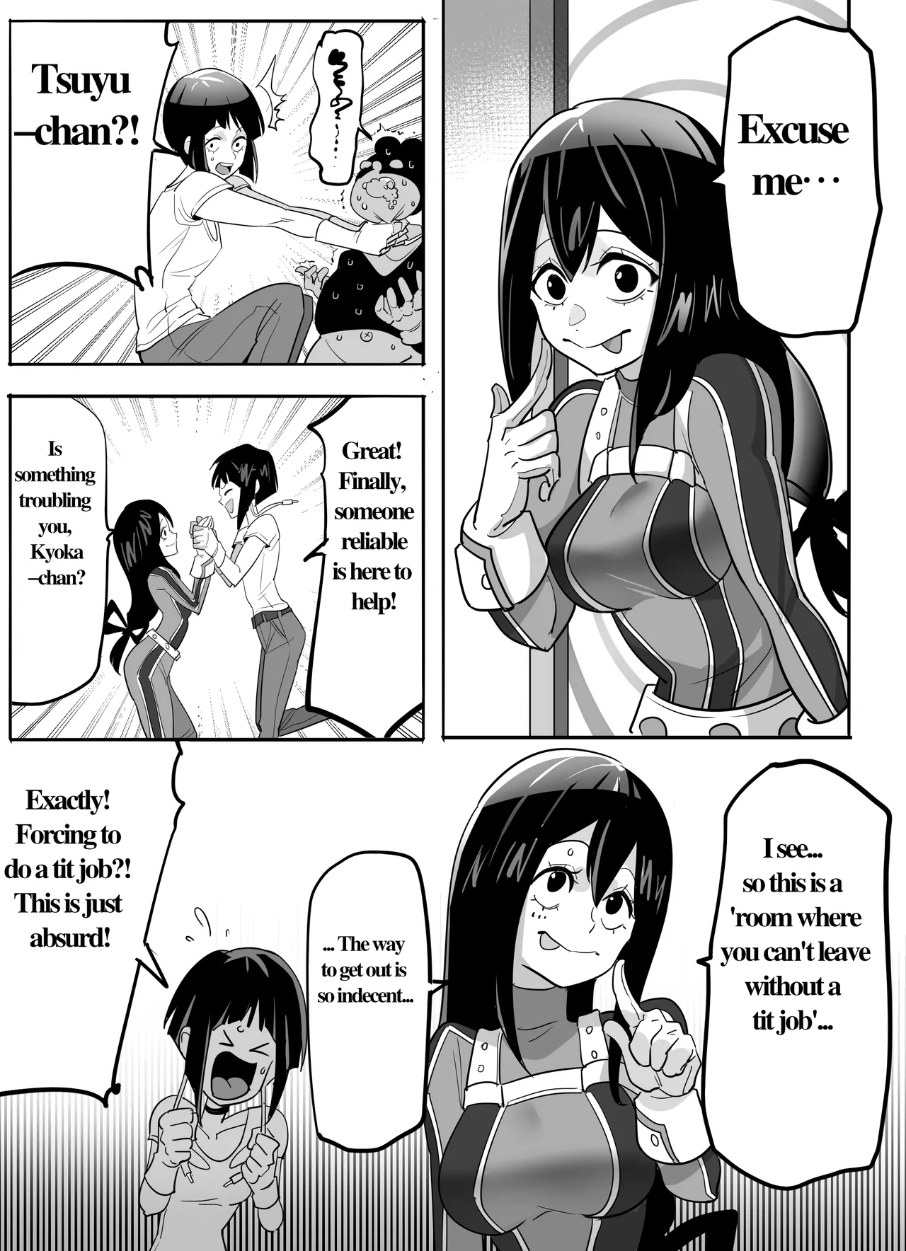 The room you can't leave unless you do a titjob - Page 11