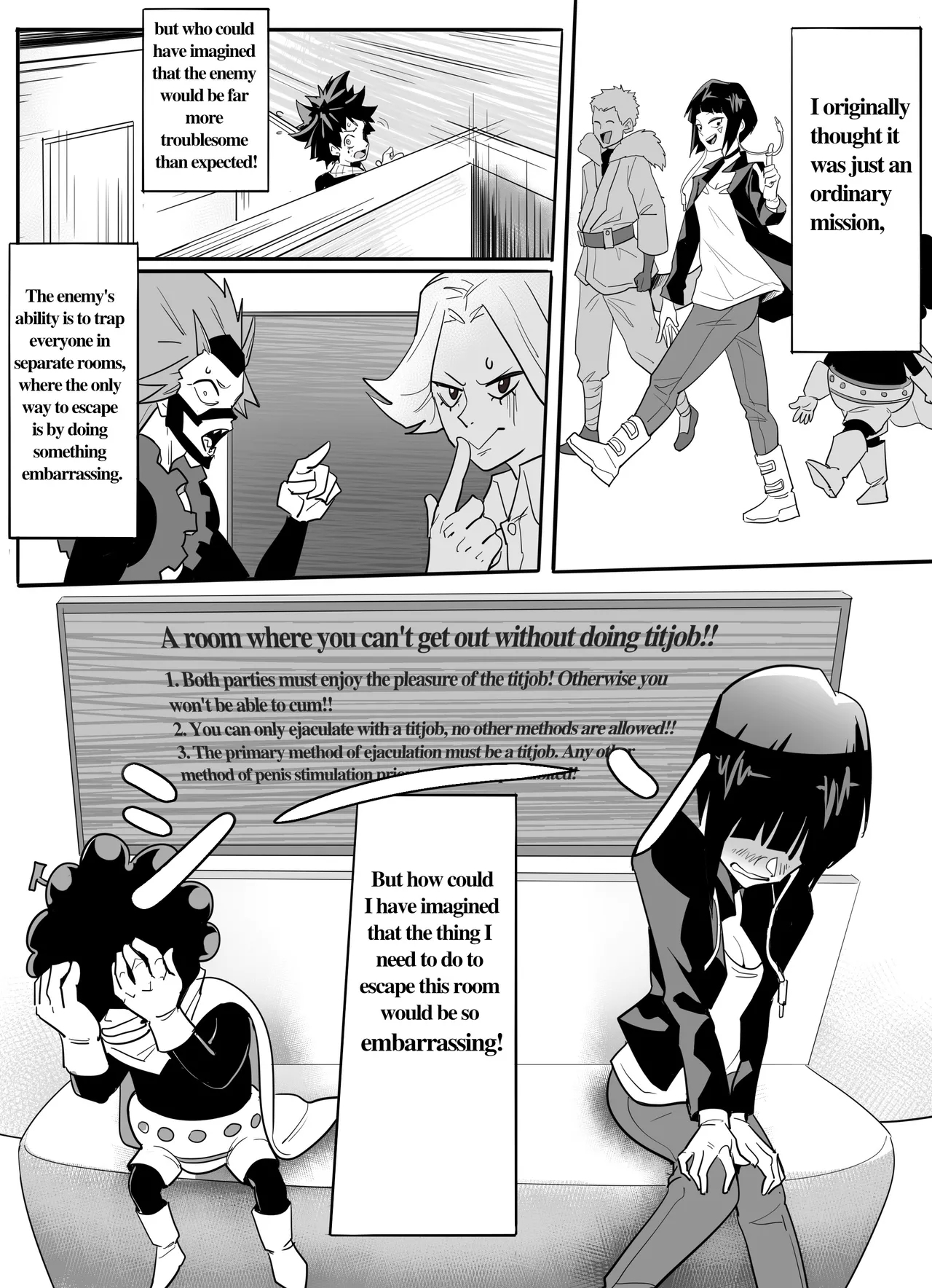 The room you can't leave unless you do a titjob - Page 2