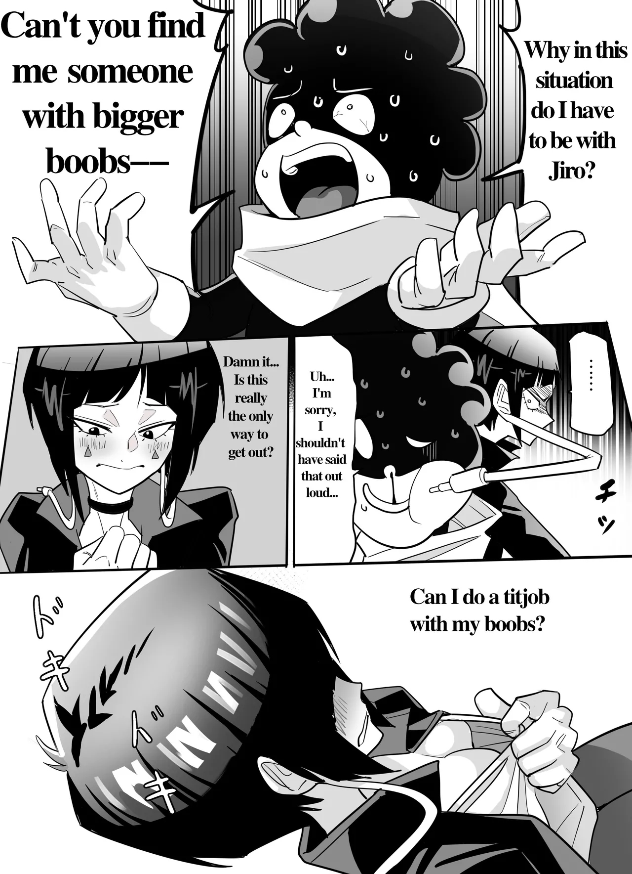 The room you can't leave unless you do a titjob - Page 3