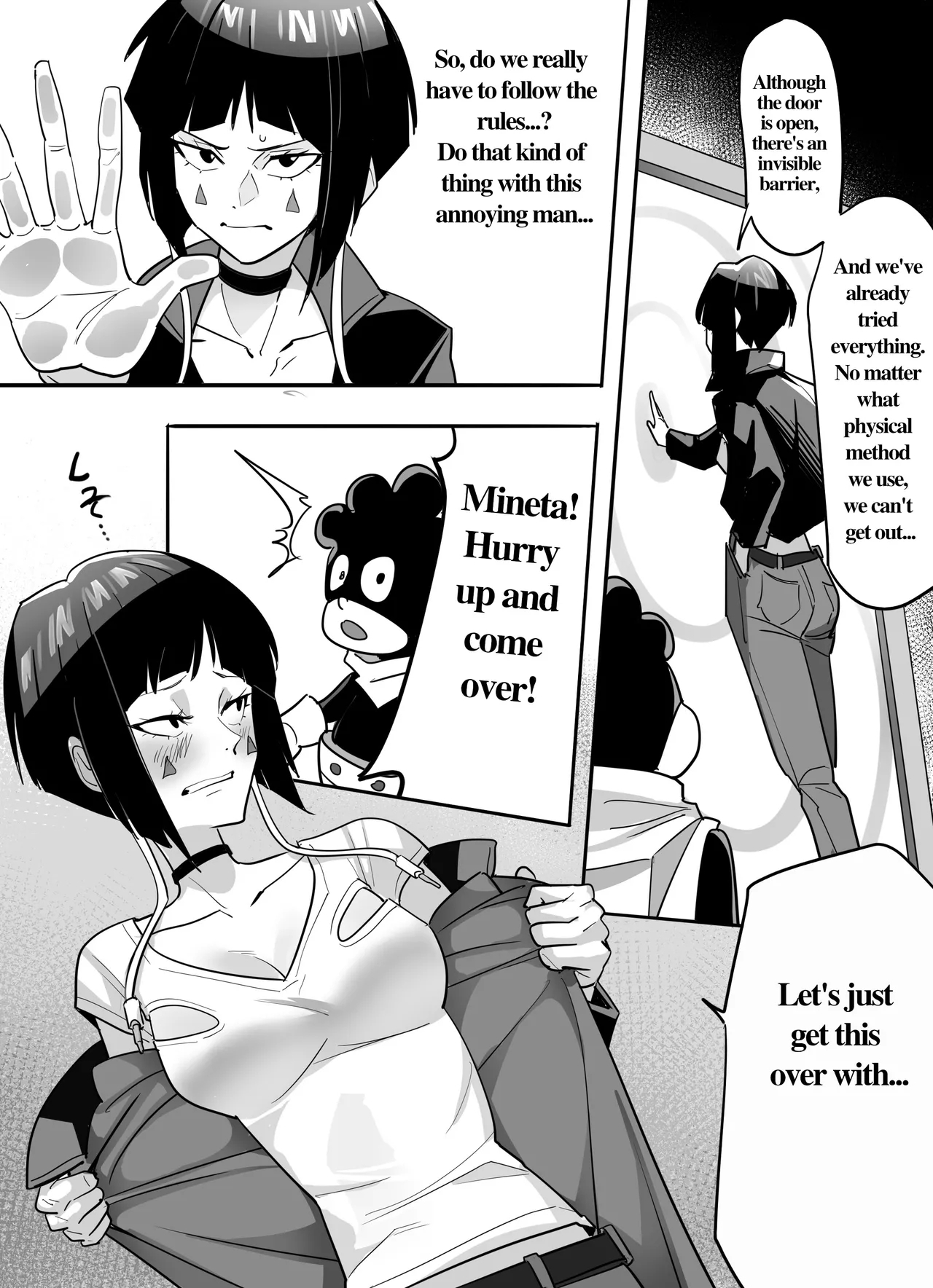 The room you can't leave unless you do a titjob - Page 4