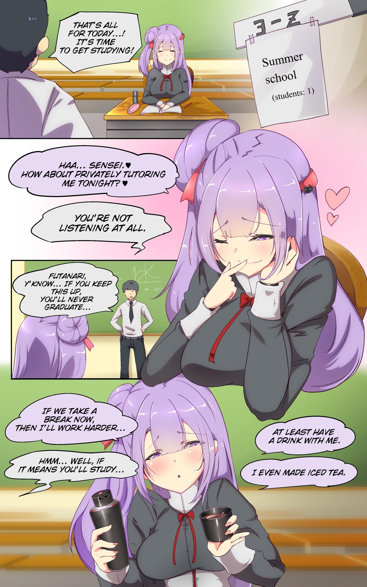 Kyōshi no kimi ga futanari TSF saserarete kufuku chōkyō sareru manga. Kyō○ renzoku zecchō o soete ー kyōshi kyōiku futanari gyakuten hokō ー - Page 4