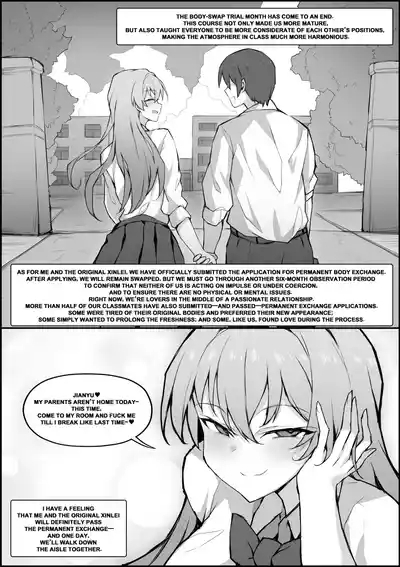 Body Swap Experience Month 10