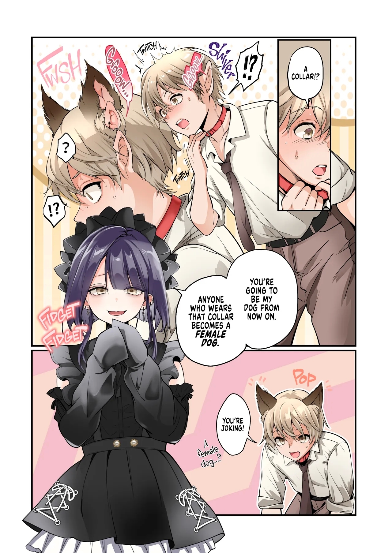Mesu Inu-ka no Kubiwa | Bitchification Collar - Page 4