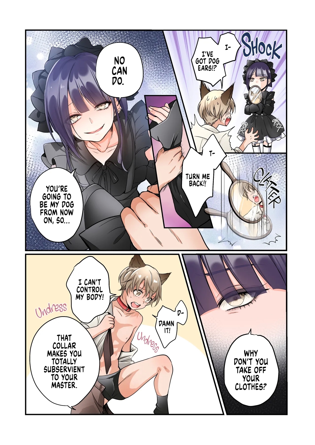 Mesu Inu-ka no Kubiwa | Bitchification Collar - Page 5