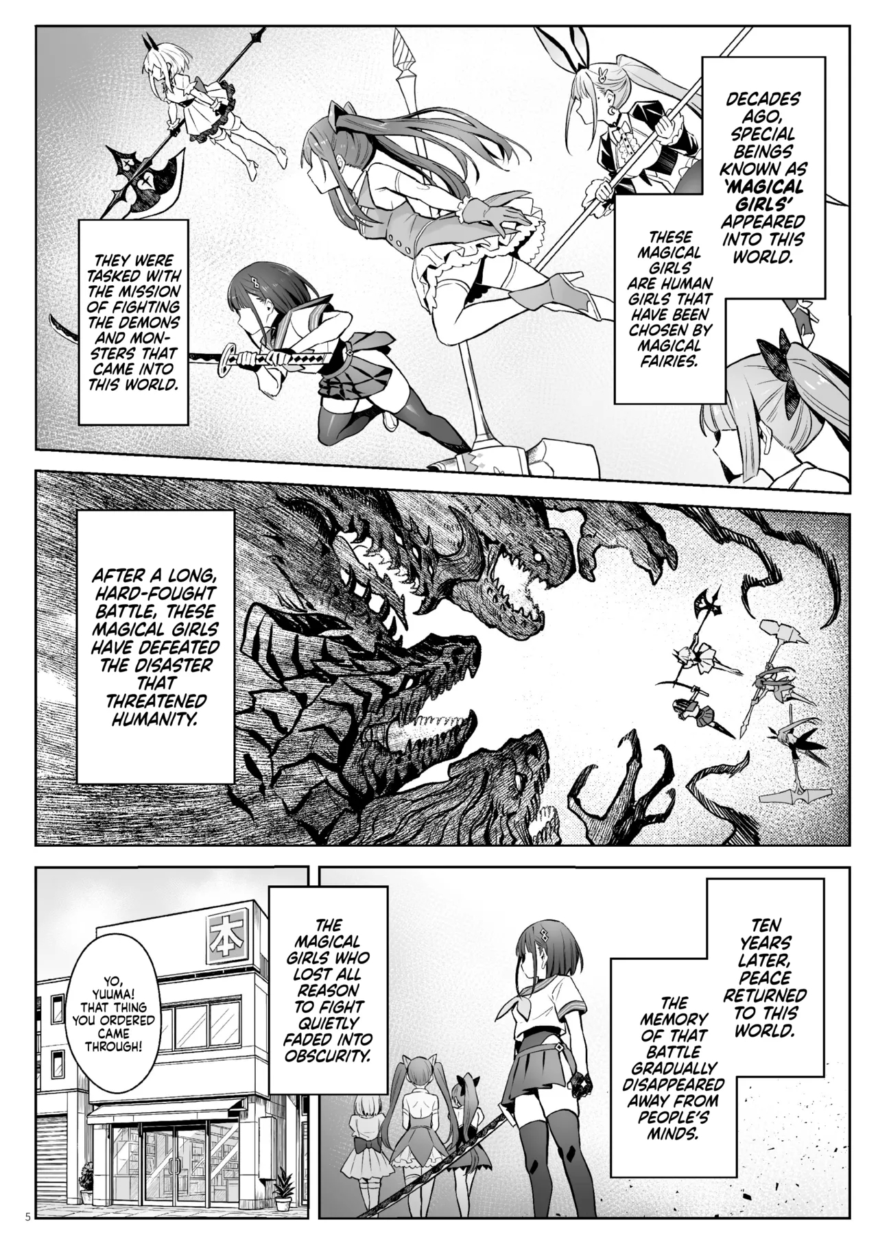 Moto Mahou Shoujo no Kazoku Banashi Tsuki | Former Magical Girl's Family Story: Tsuki - Page 4