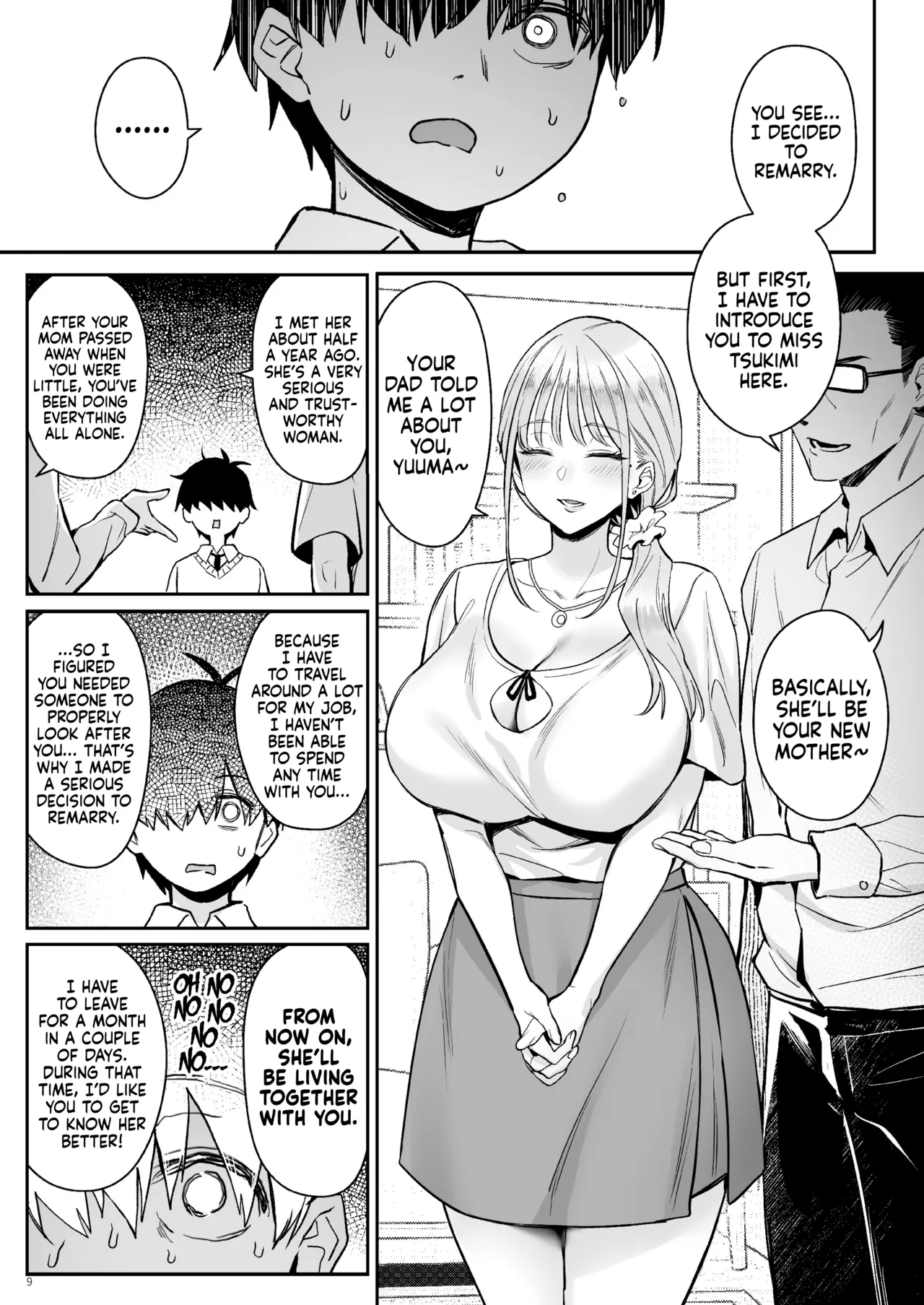 Moto Mahou Shoujo no Kazoku Banashi Tsuki | Former Magical Girl's Family Story: Tsuki - Page 8
