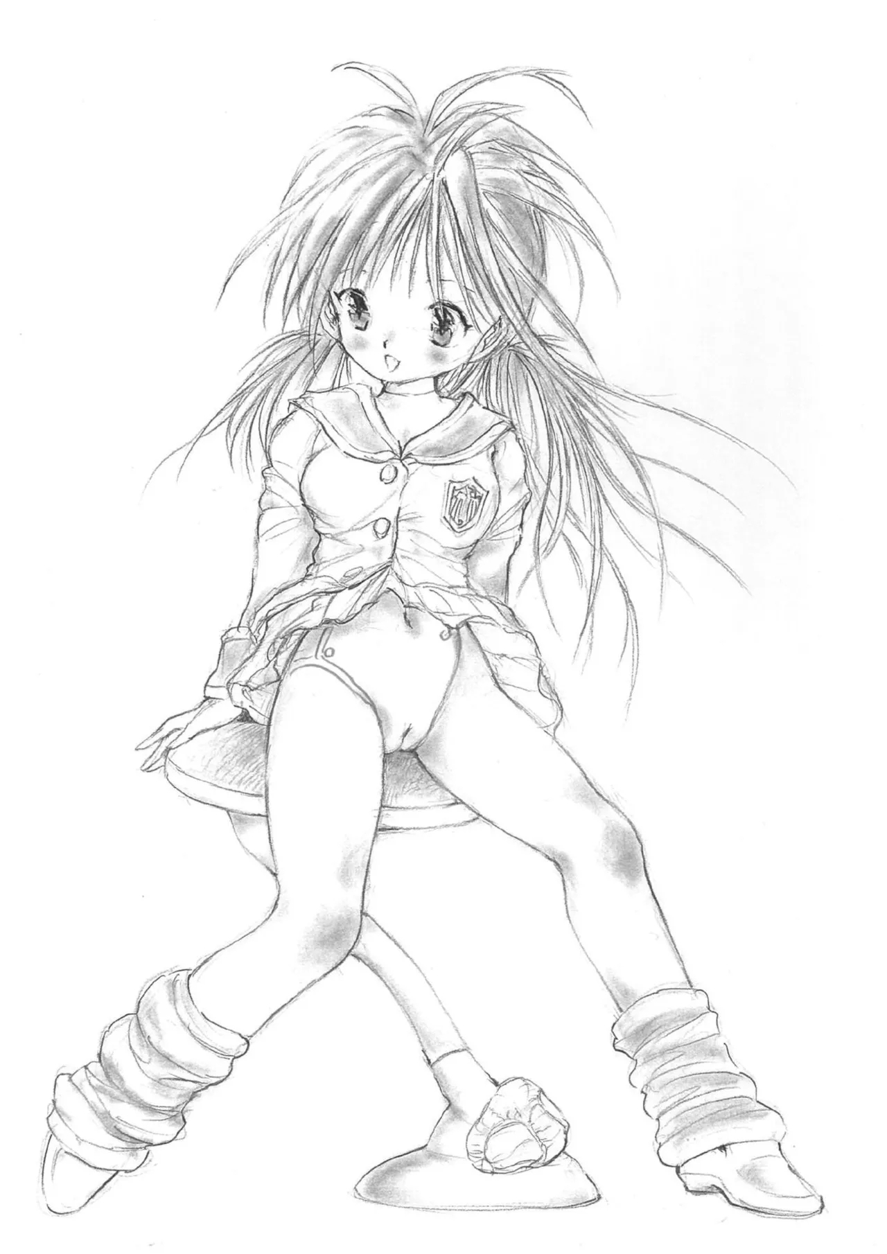 Uchiyama Aki Senshuu 1 - Bishoujo Club - Page 213