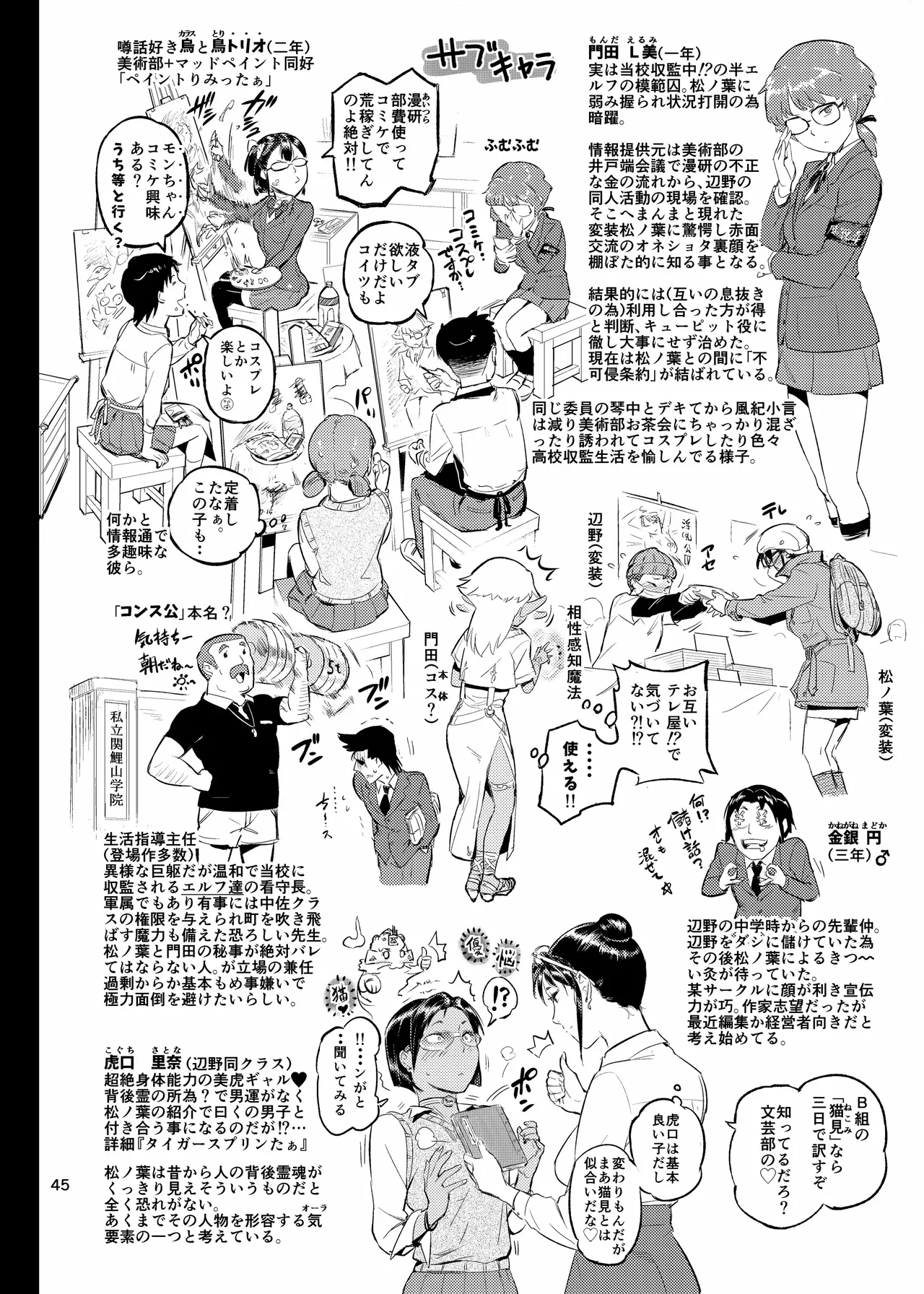 Discipline Teacher Matsunoha is Devouring the Students She Stares Down!? - Page 46