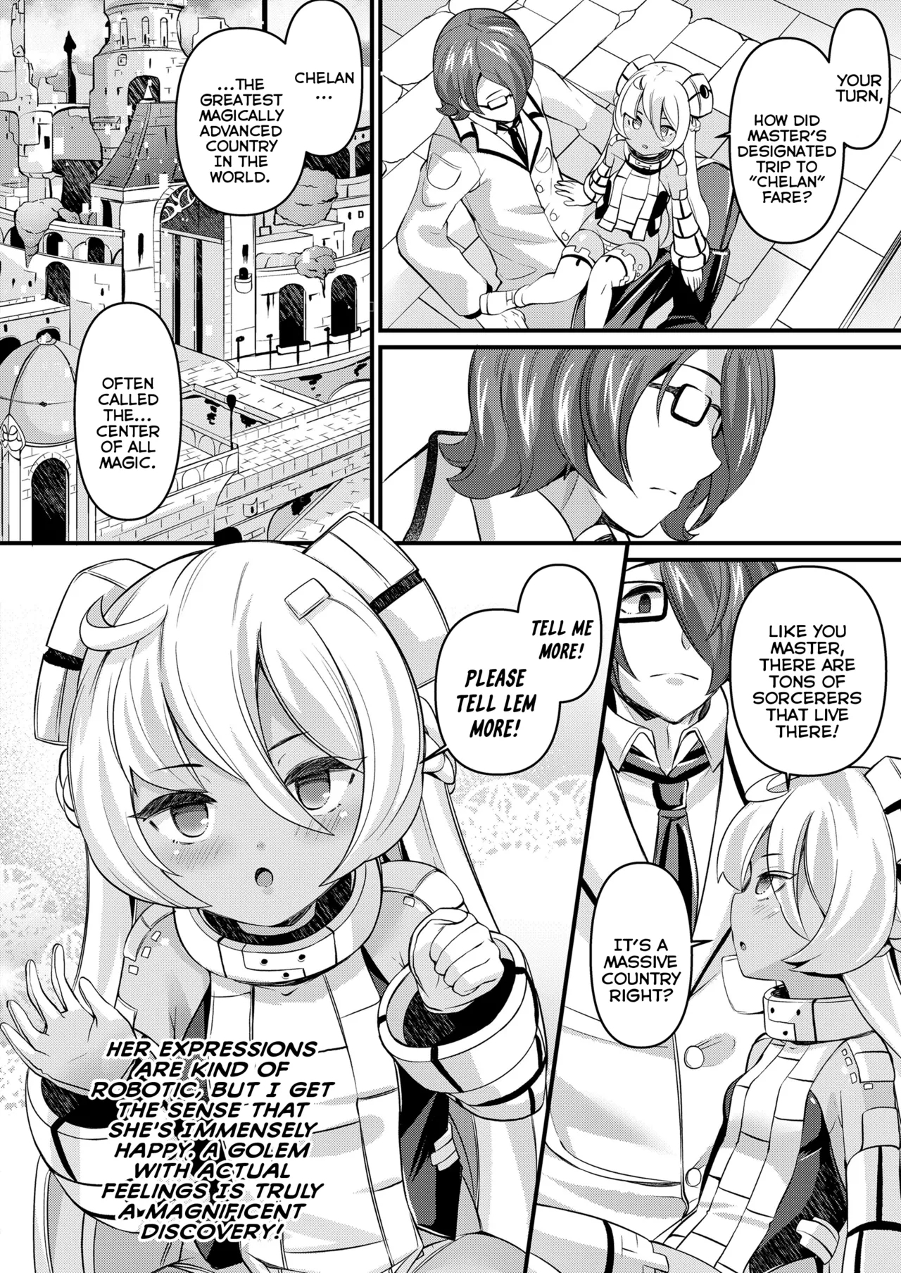 Iseki Mamori no Golem-san | The Ruins' Protector Golem - Page 4