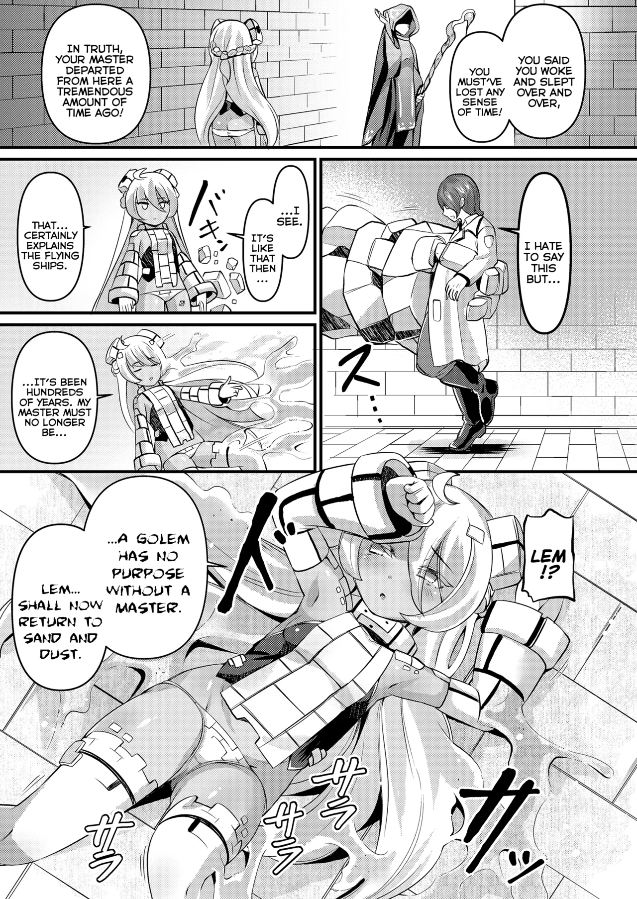 Iseki Mamori no Golem-san | The Ruins' Protector Golem - Page 7