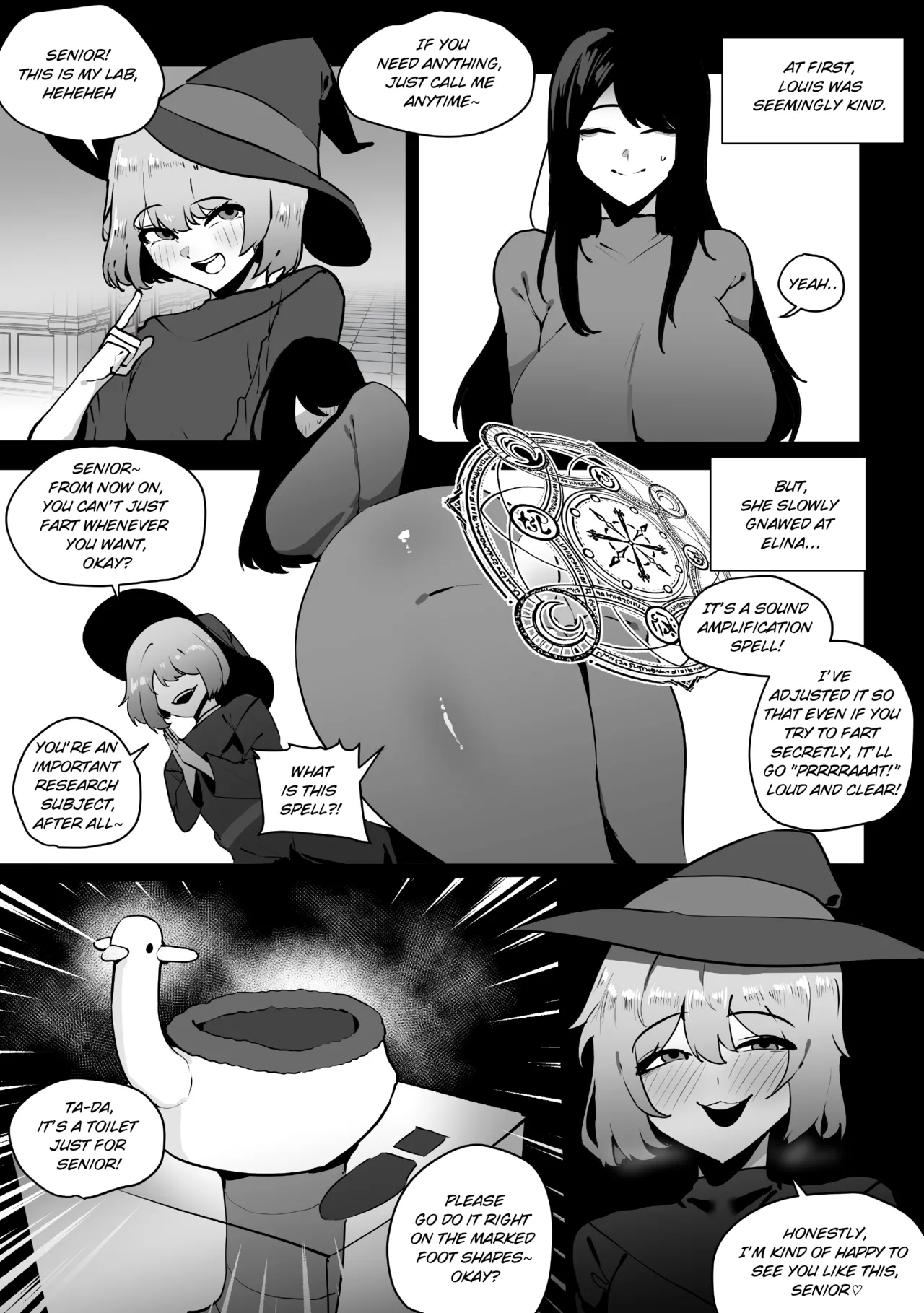 Elina the Farting Wizard - 뿡뿡이 마법사 엘리나 - Page 7